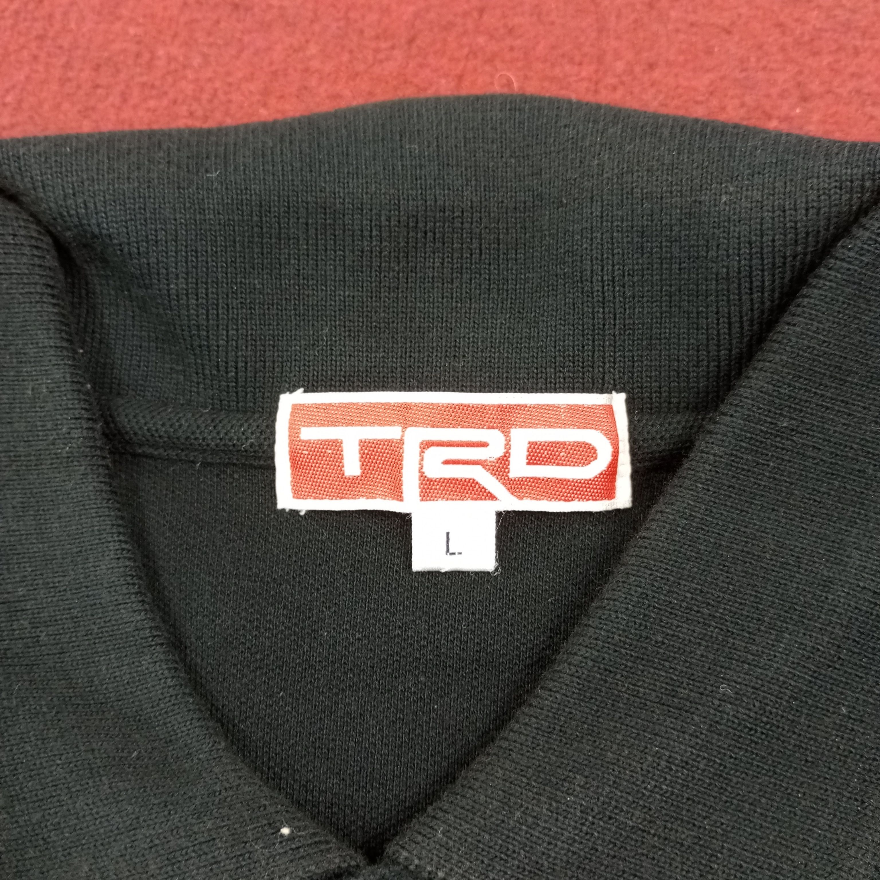 Japanese Brand × Vintage TRD Toyota Motorsports Racing Development Custom Art Polos Size US L / EU 52-54 / 3 - 5 Thumbnail