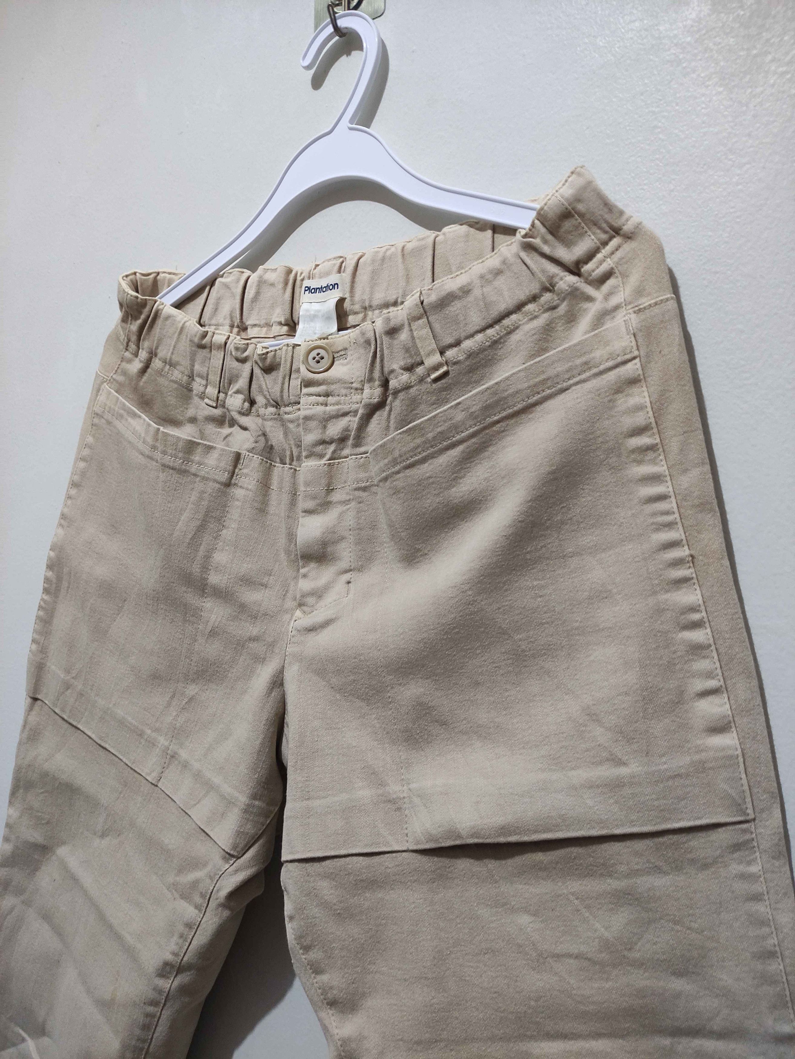 Issey Miyake Plantation Issey Miyake Green Wide Legged Pants Size 31" - 8 Thumbnail