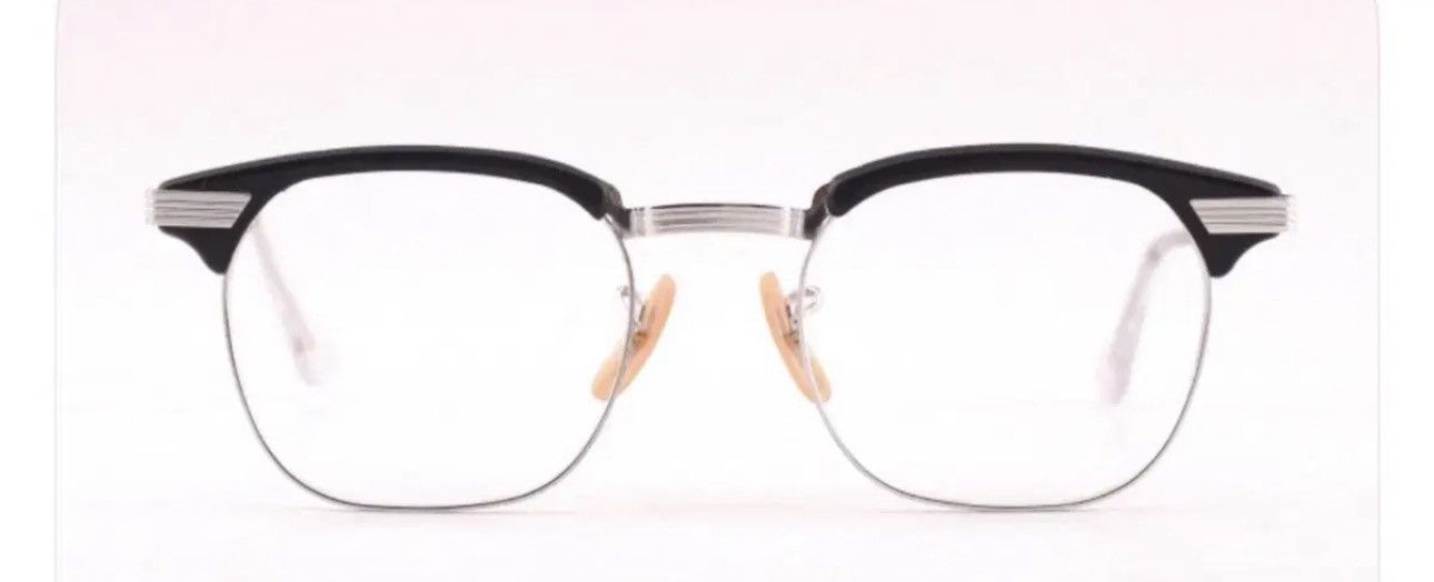 Bausch & Lomb Vintage Bausch & Lomb EXTREME Browline Glasses 48mm USA Size ONE SIZE - 3 Thumbnail