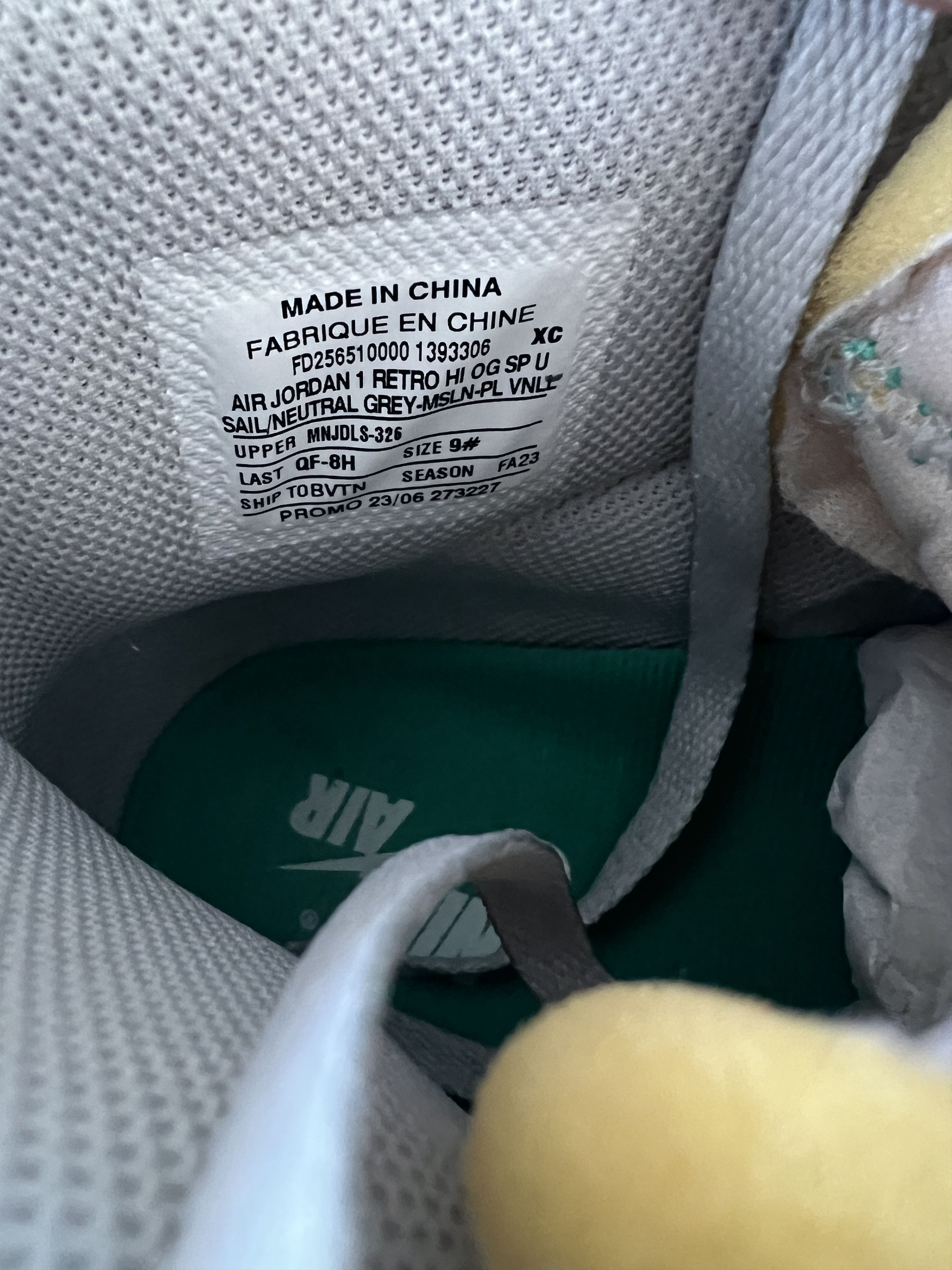 Jordan Brand × Union LA Union LA x Bephie's x Jordan 1 Retro High OG SP SAMPLE Size US 9 / EU 42 - 7 Thumbnail