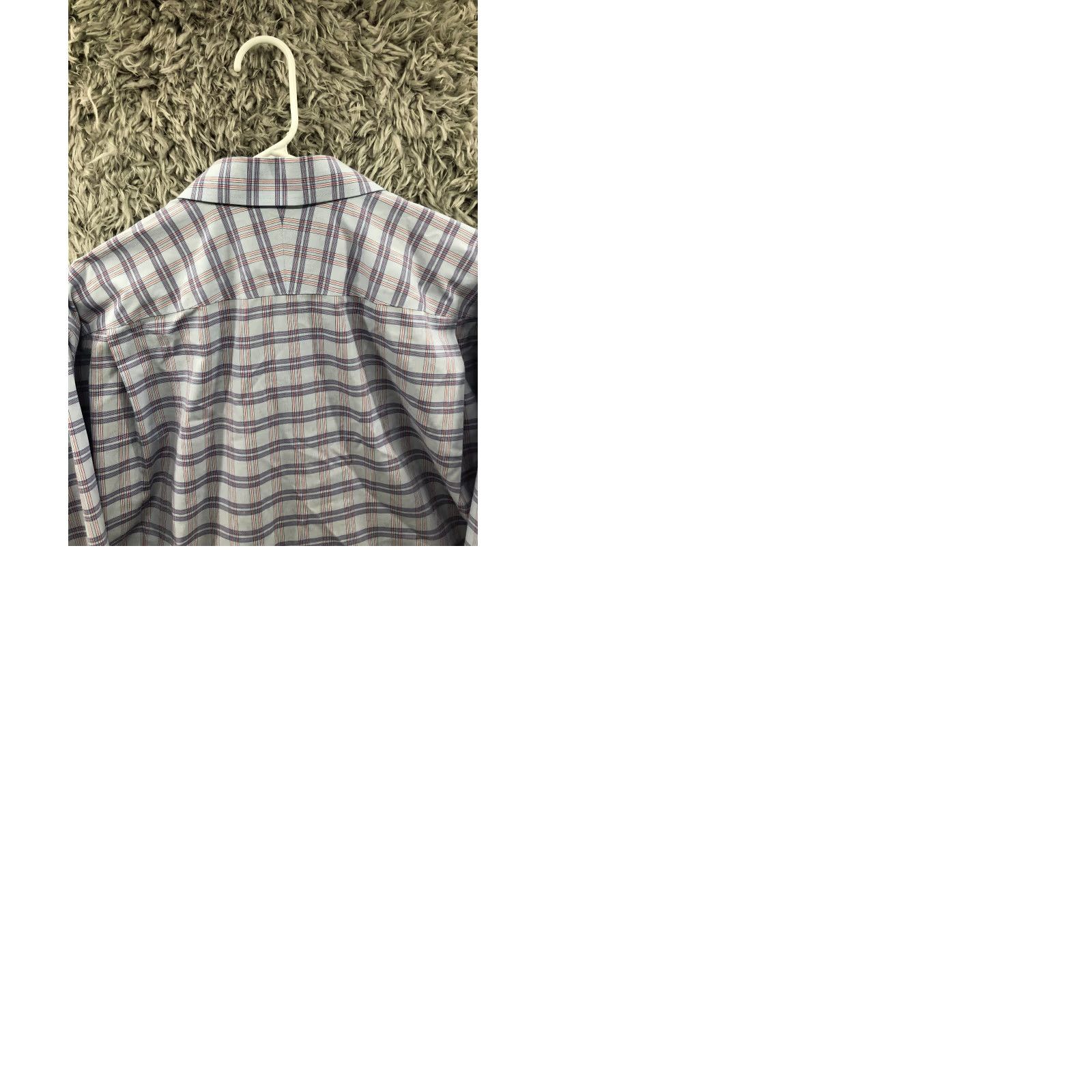 Nordstrom Nordstrom Shirt Mens 37 Multicolor Plaid Long Sleeve Button-Up Spread Collar Size 17.5 Regular Knit Polyester Casual Classic Modern Outdoor Mens Size US XXL / EU 58 / 5 - 9 Thumbnail