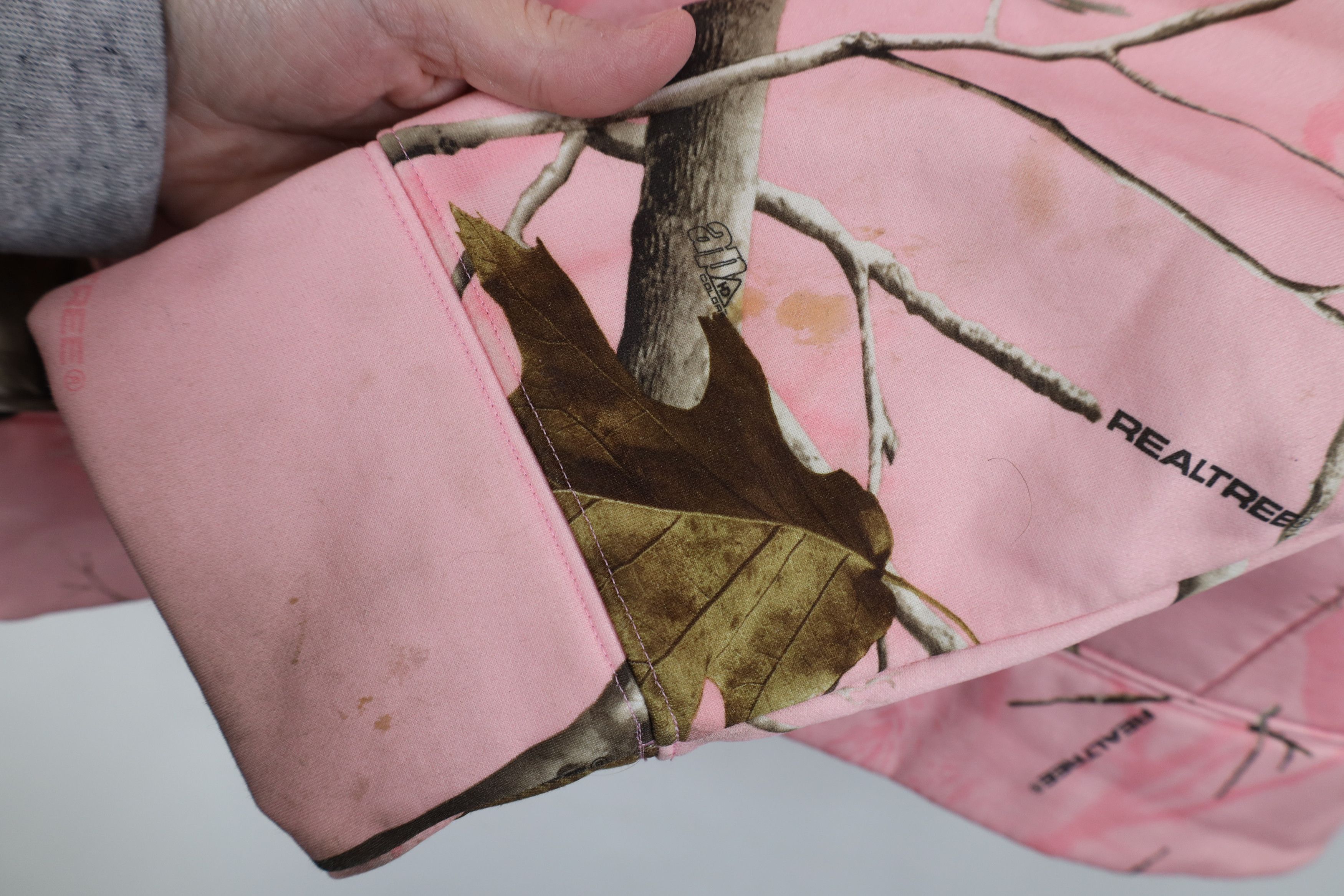 Under Armour Under Armour Realtree Camouflage Hoodie Sweatshirt Pink Size L / US 10 / IT 46 - 9 Thumbnail