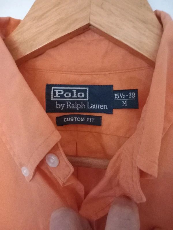 Polo Ralph Lauren RL Ralph Lauren Polo orange shirt size M Size US M / EU 48-50 / 2 - 4 Thumbnail