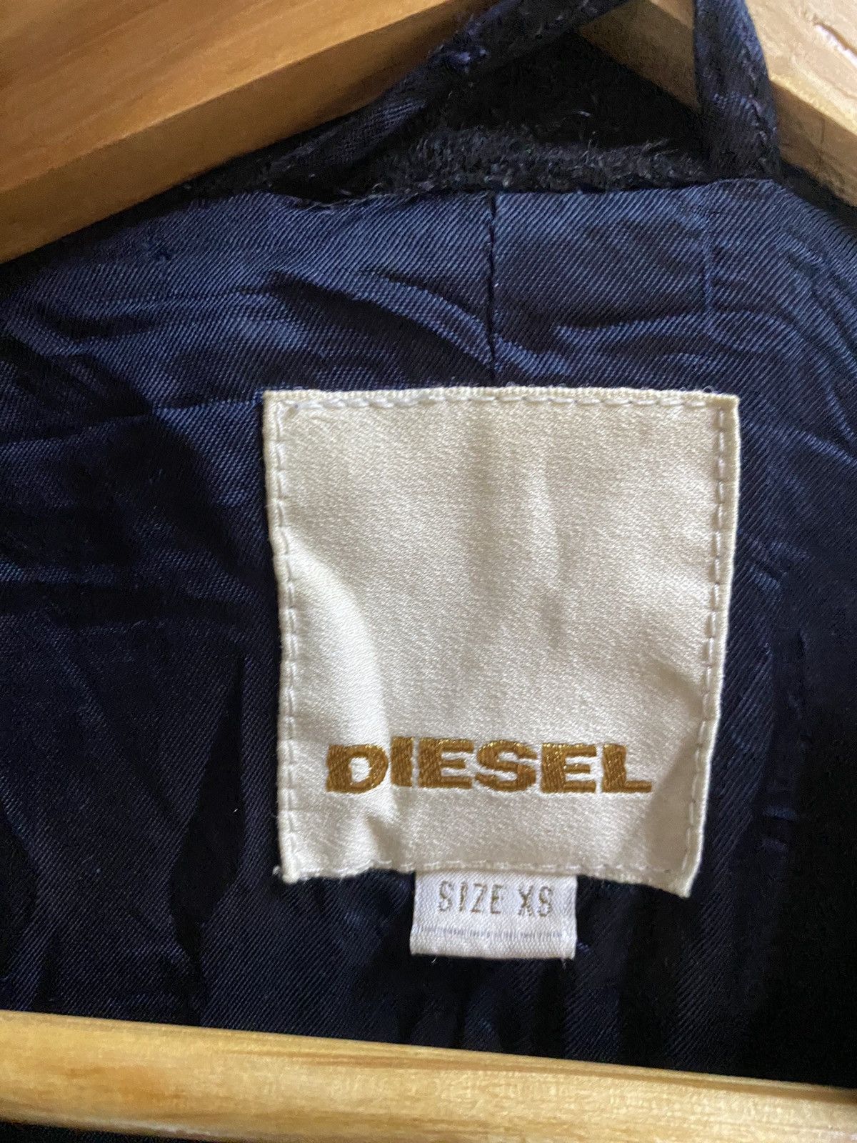 Diesel Vintage 90s Diesel Satin / Rayon Jacket Size XS / US 0-2 / IT 36-38 - 9 Thumbnail