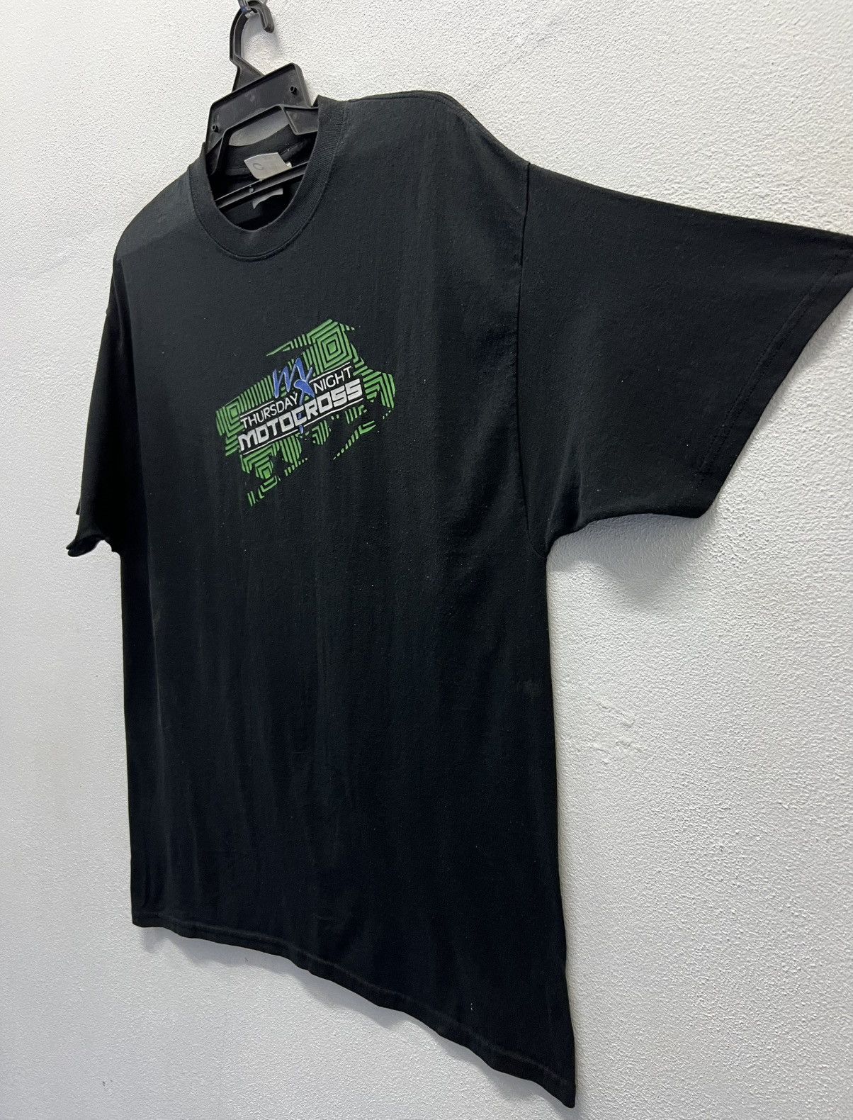 Vintage VINTAGE THURSDAY MX NIGHT MOTOCROSS SHIRT Size US XL / EU 56 / 4 - 4 Thumbnail