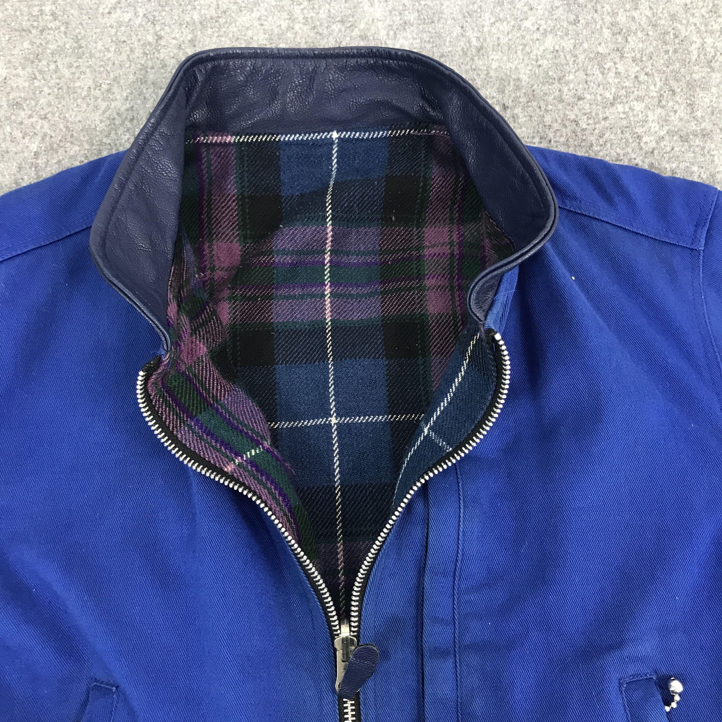 Japanese Brand Jimsinn Reversible Zipper Jacket Size US XS / EU 42 / 0 - 8 Thumbnail