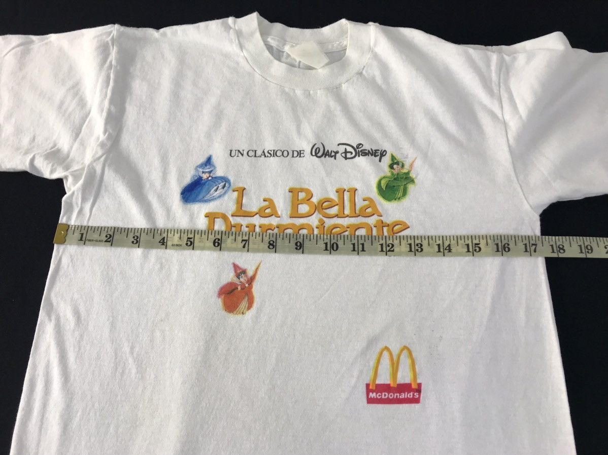 Disney Vintage 80s 90s Un Clasico De La Bella Durmiente Elf Tee Size S / US 4 / IT 40 - 9 Thumbnail