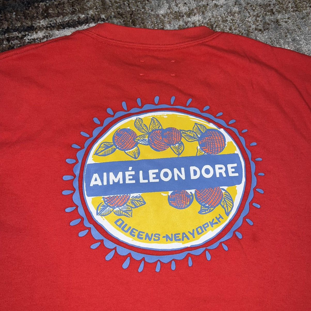 Aime Leon Dore AIMÉ LEON DORE Red Graphic T-Shirt Size US L / EU 52-54 / 3 - 2 Thumbnail