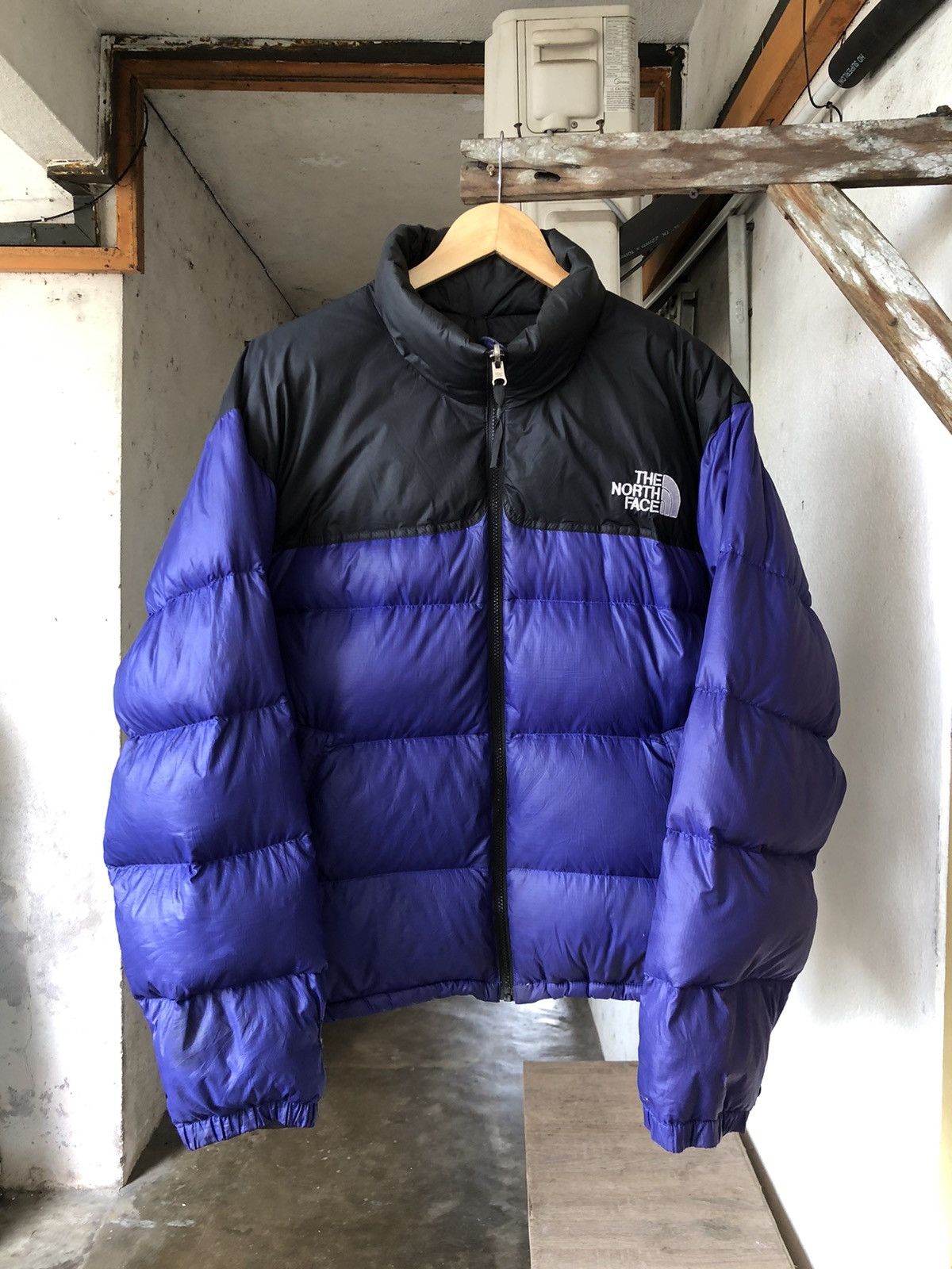 The North Face Vintage 90s The North Face Puffer Jacket Free Balaclava Mask Size US L / EU 52-54 / 3 - 1 Thumbnail