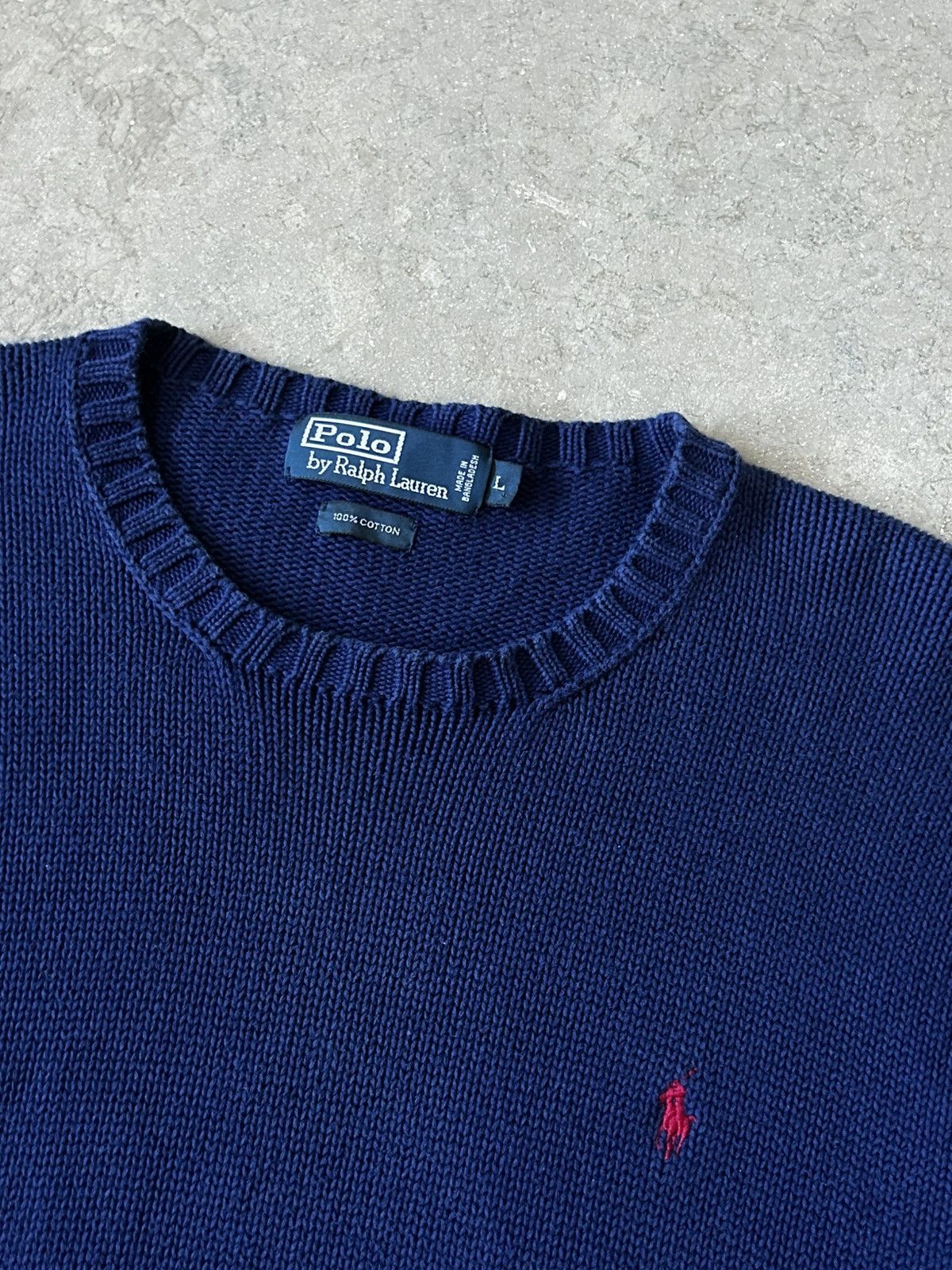 Polo Ralph Lauren Vintage Polo Ralph Lauren hand knit sweater XL Size US XL / EU 56 / 4 - 3 Thumbnail