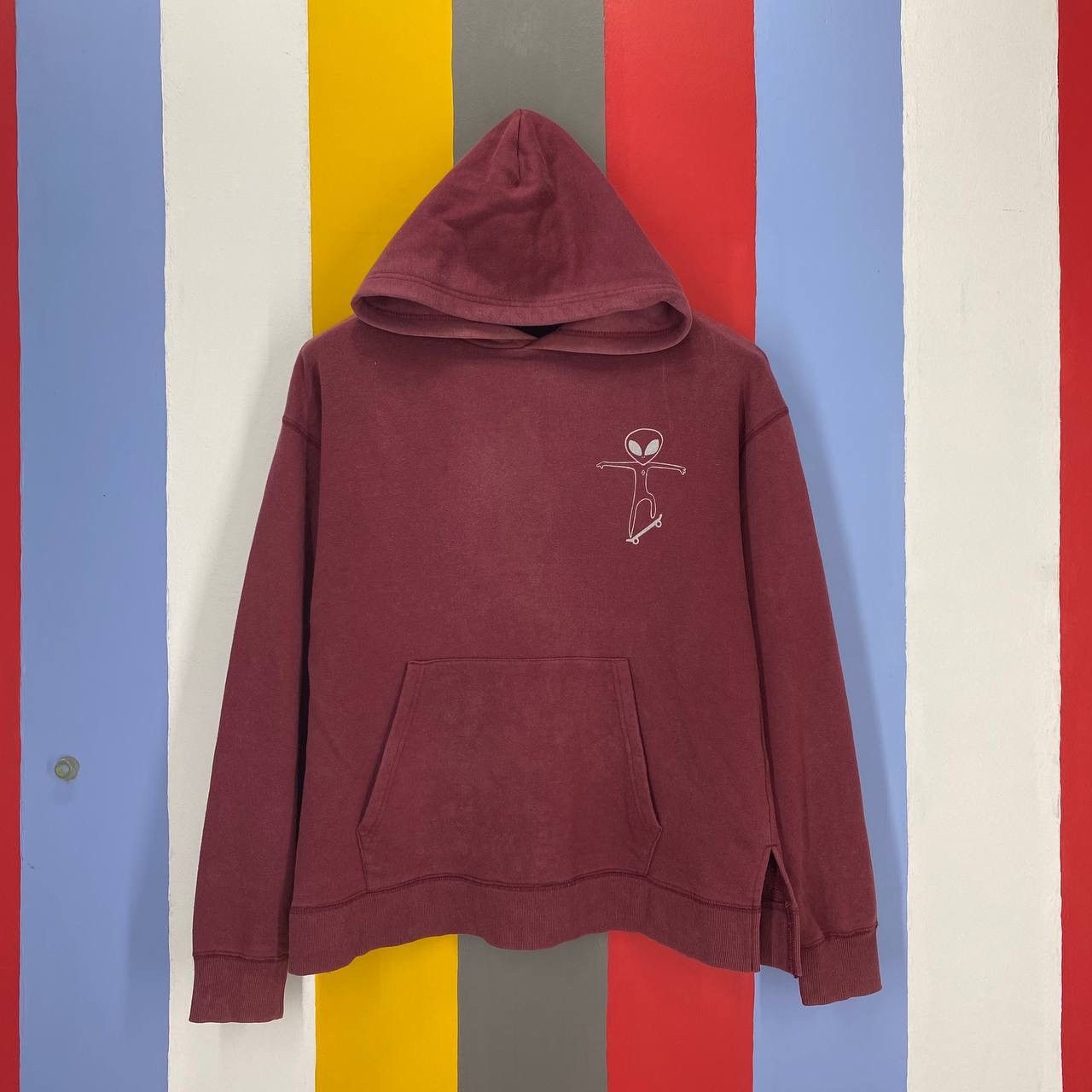 Japanese Brand ALIEN SKATEBOARDING by BROWNY Hoodie Pullover #2238/22 Size US S / EU 44-46 / 1 - 1 Thumbnail