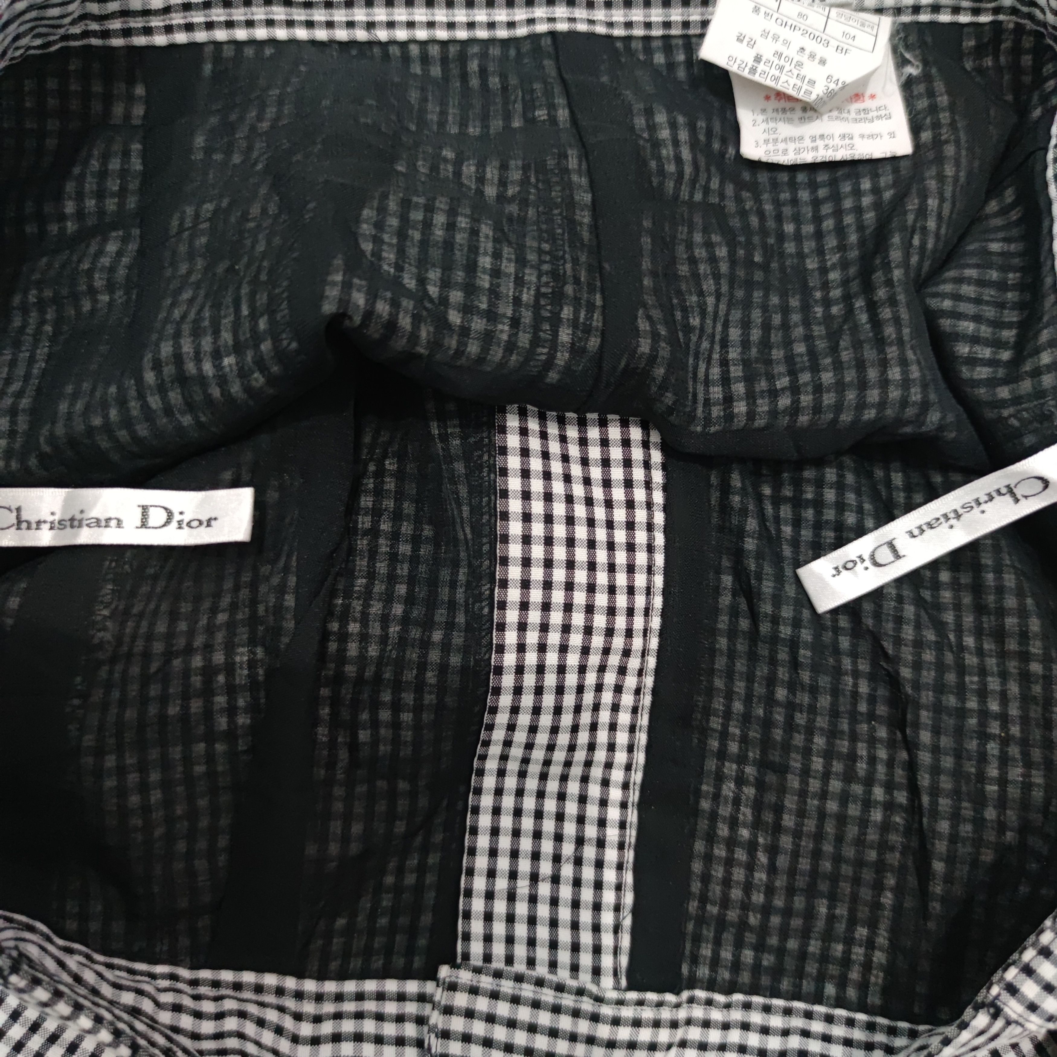 Christian Dior Monsieur Vintage 90s Christian Dior Sports Plaid Shorts Size 30" / US 8 / IT 44 - 9 Thumbnail