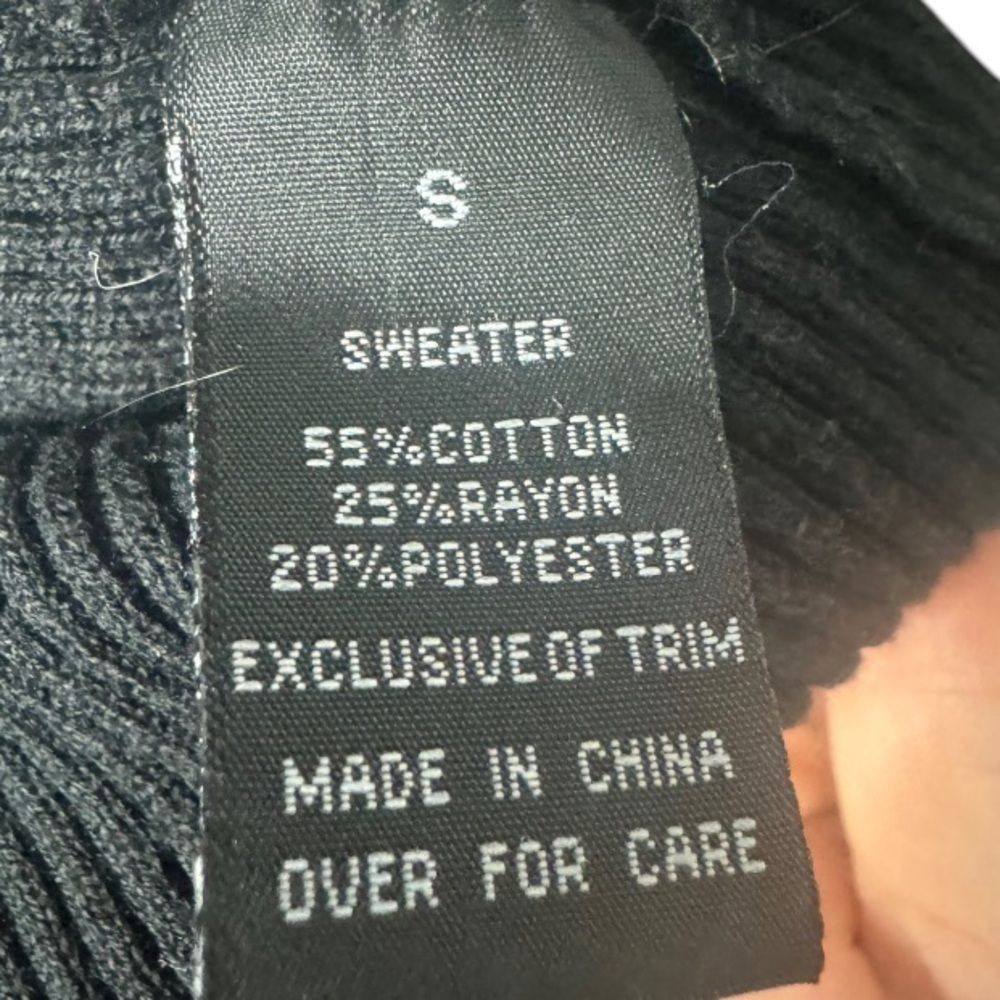 Other BCX SZ S black ribbed sweater dress Size S / US 4 / IT 40 - 5 Thumbnail