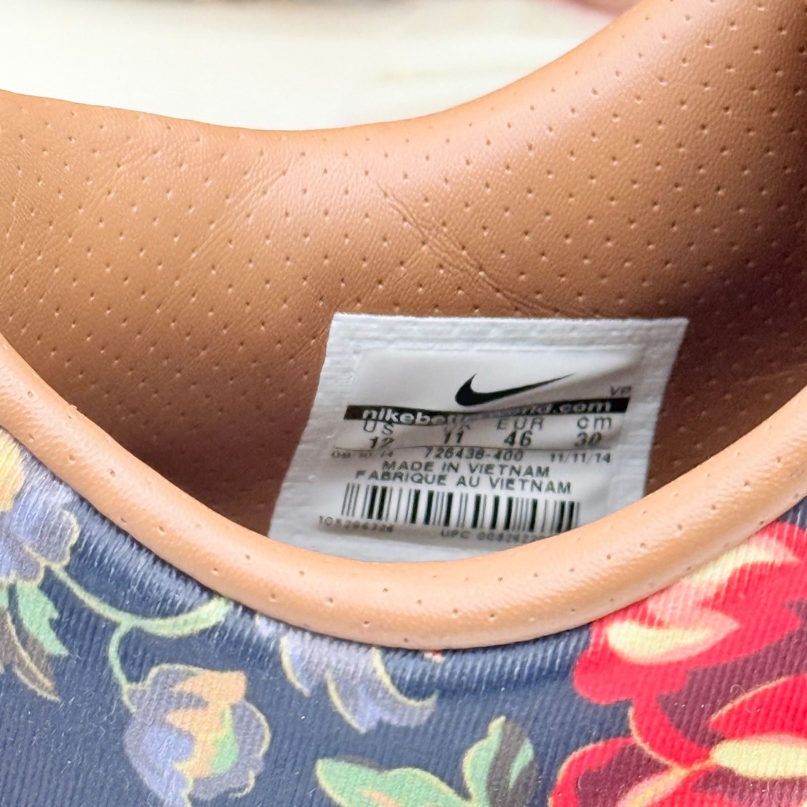 Nike Nike KD 7 EXT Floral QS "Midnight Navy" Size US 12 / EU 45 - 9 Thumbnail