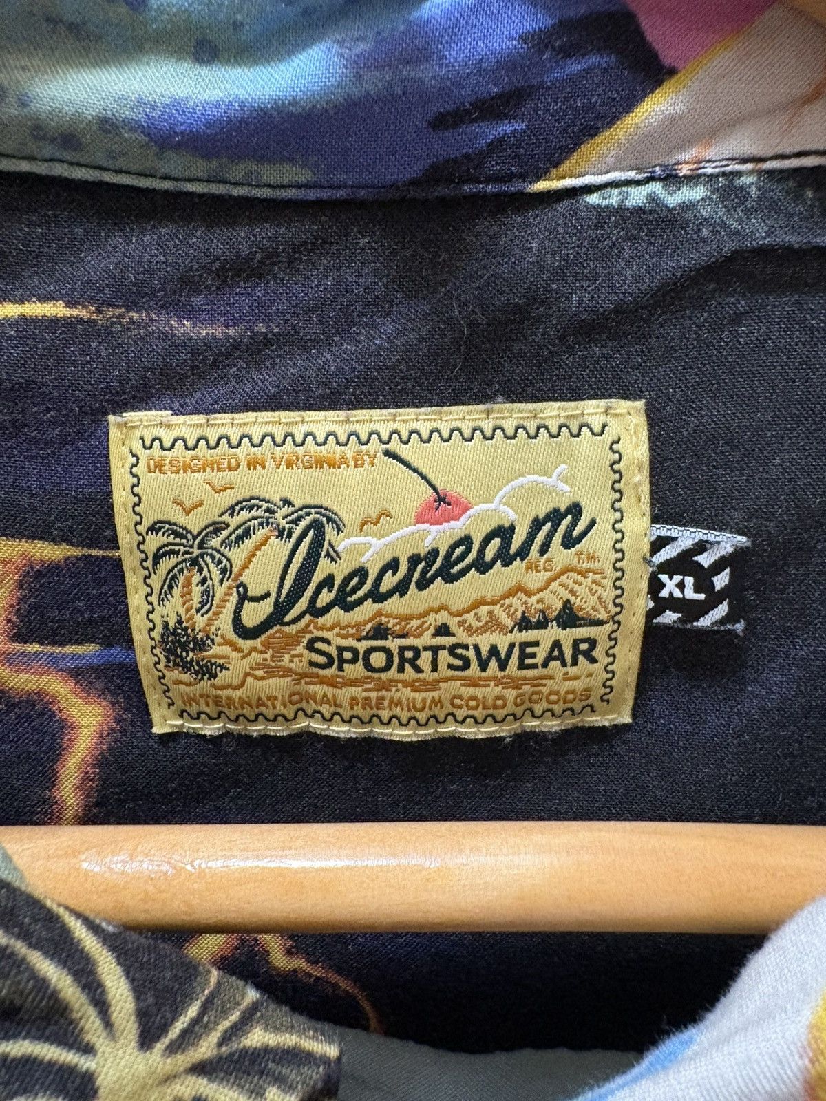 Icecream BBC Icecream Vacation Short Sleeve Woven Hawaiian Shirt Size US XL / EU 56 / 4 - 4 Thumbnail
