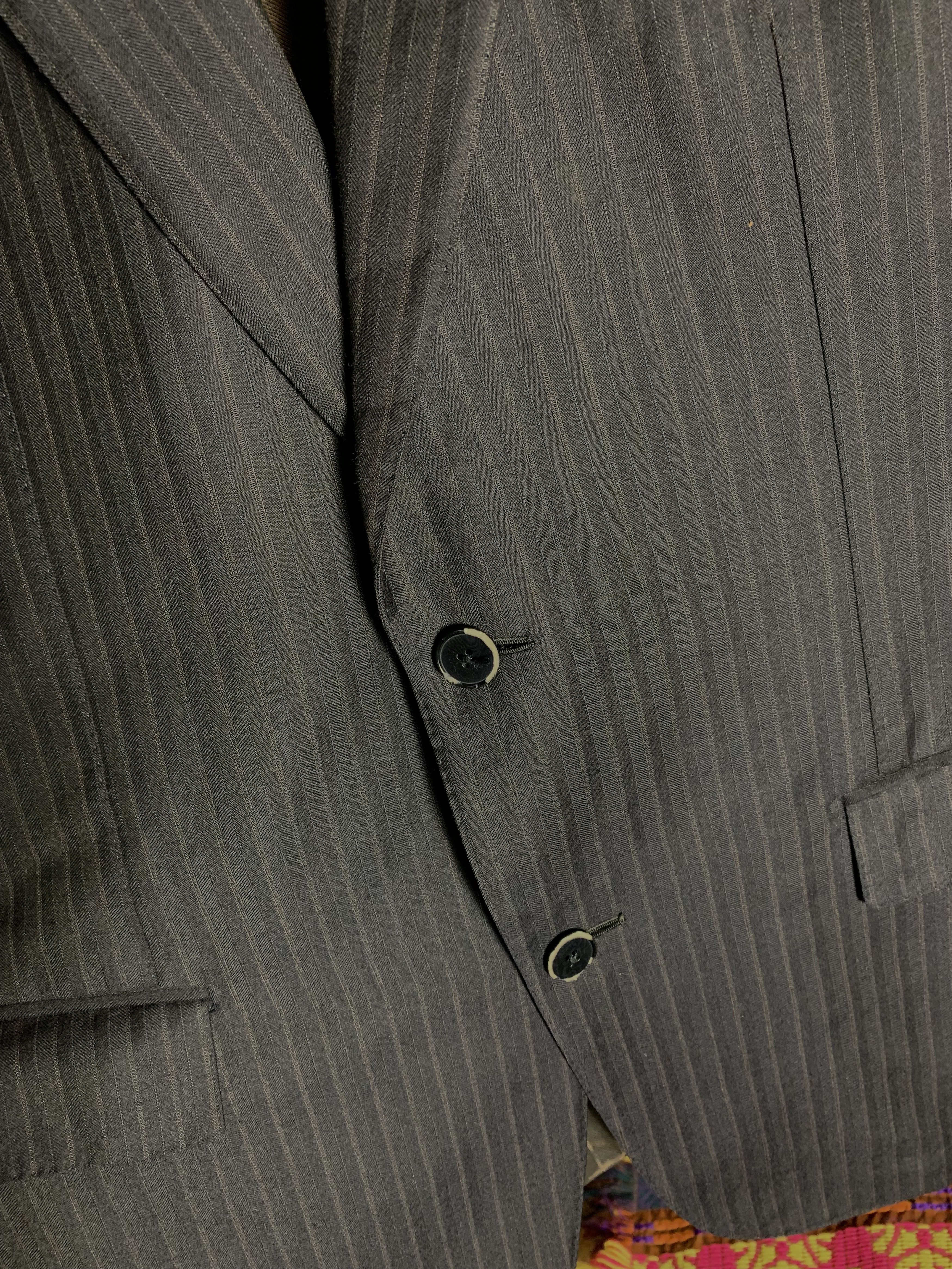 Ermenegildo Zegna VINTAGE ERMENEGILDO Z ZEGNA TROFEO ITALIAN DESIGNER BLAZER Size 50R - 3 Thumbnail