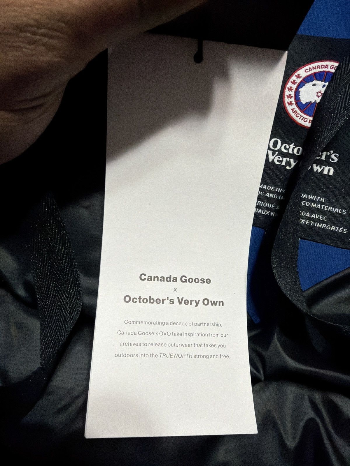 Canada Goose × October's Very Own Canada Goose x OVO Expedition Parka Blue XS Size US XS / EU 42 / 0 - 6 Thumbnail