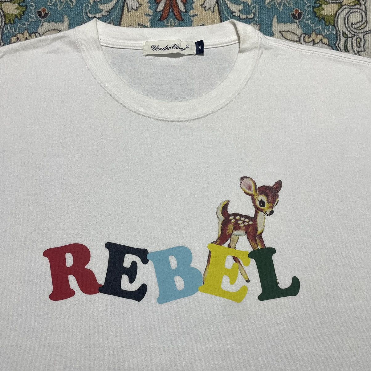 Japanese Brand × Jun Takahashi × Undercover Undercover Jun Takahashi Rebel T-shirt Size US L / EU 52-54 / 3 - 3 Thumbnail