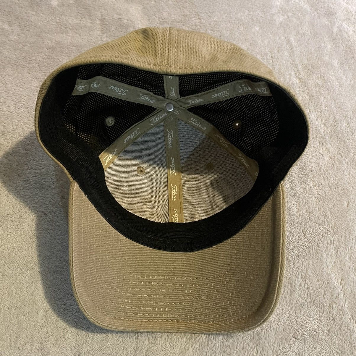 New Era Titleist by New Era Golf Hat Mens Small-Medium Tan Mesh Cap Size ONE SIZE - 6 Thumbnail