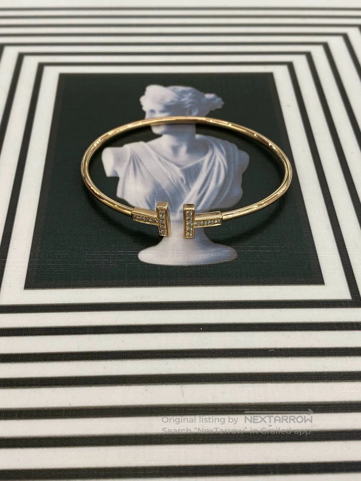 Tiffany & Co. Tiffany & Co. Double T Diamond Bracelet. Size ONE SIZE - 1 Thumbnail