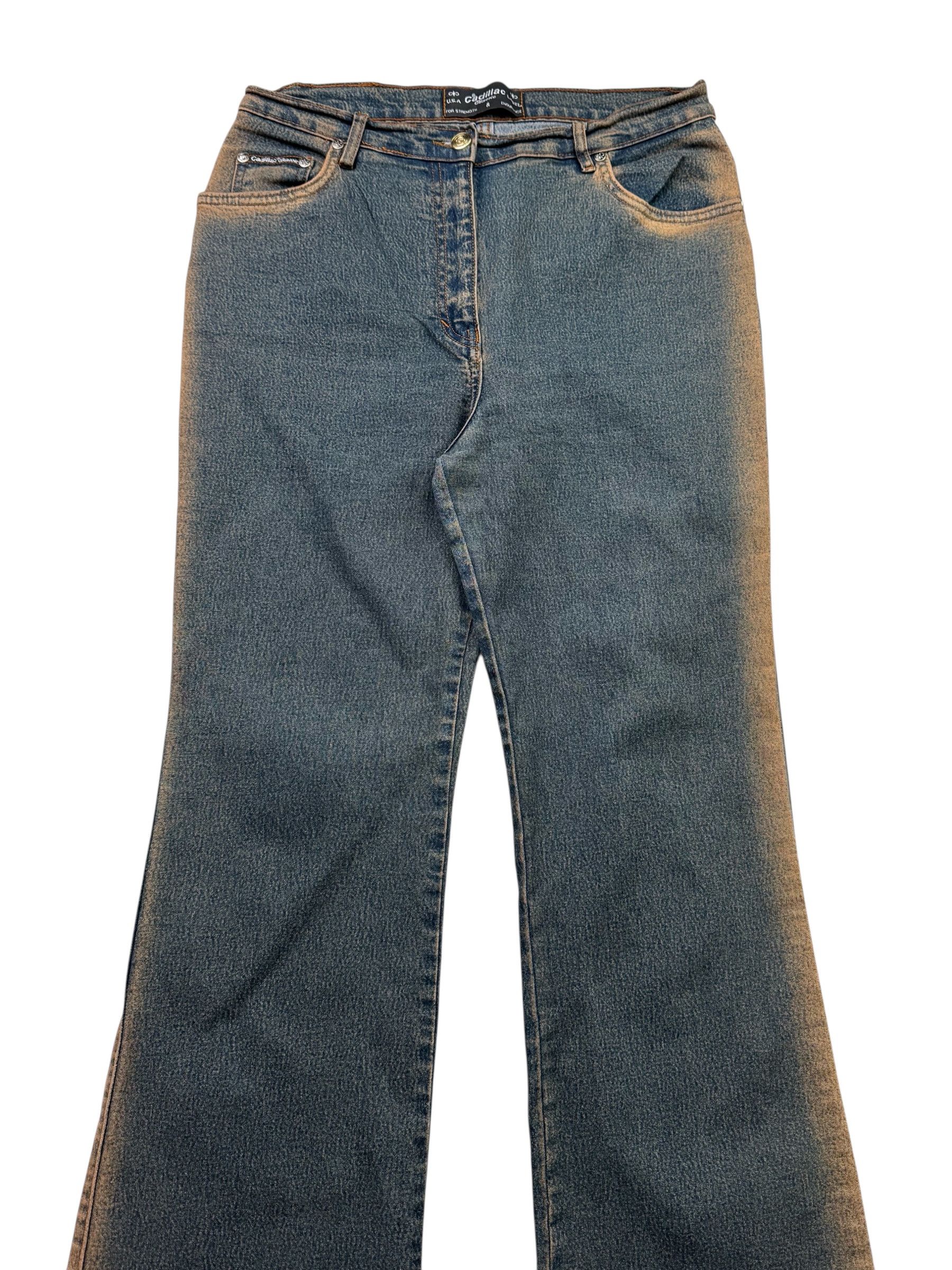 Japanese Brand Vintage Flare Jeans W458(V9) Size US 30 / EU 46 - 2 Thumbnail
