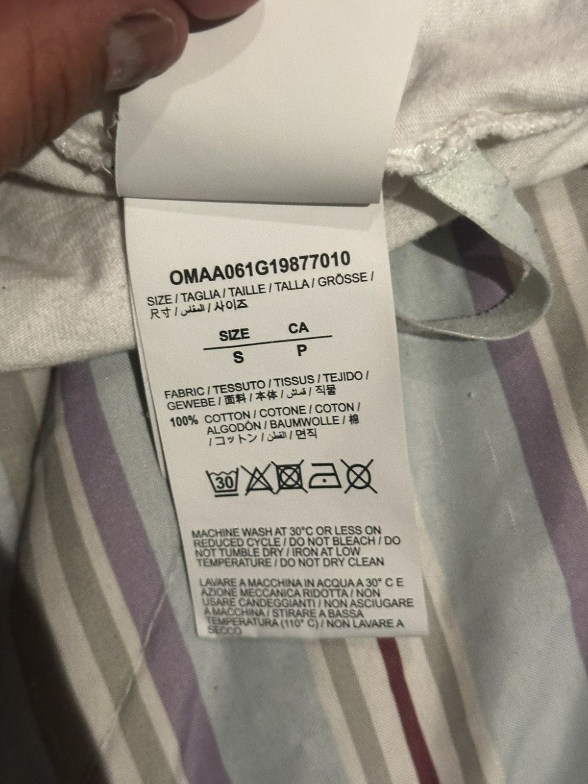 Off-White × Undercover OFF-WHITE Undercover Skeleton Dart T-shirt Size US L / EU 52-54 / 3 - 3 Thumbnail