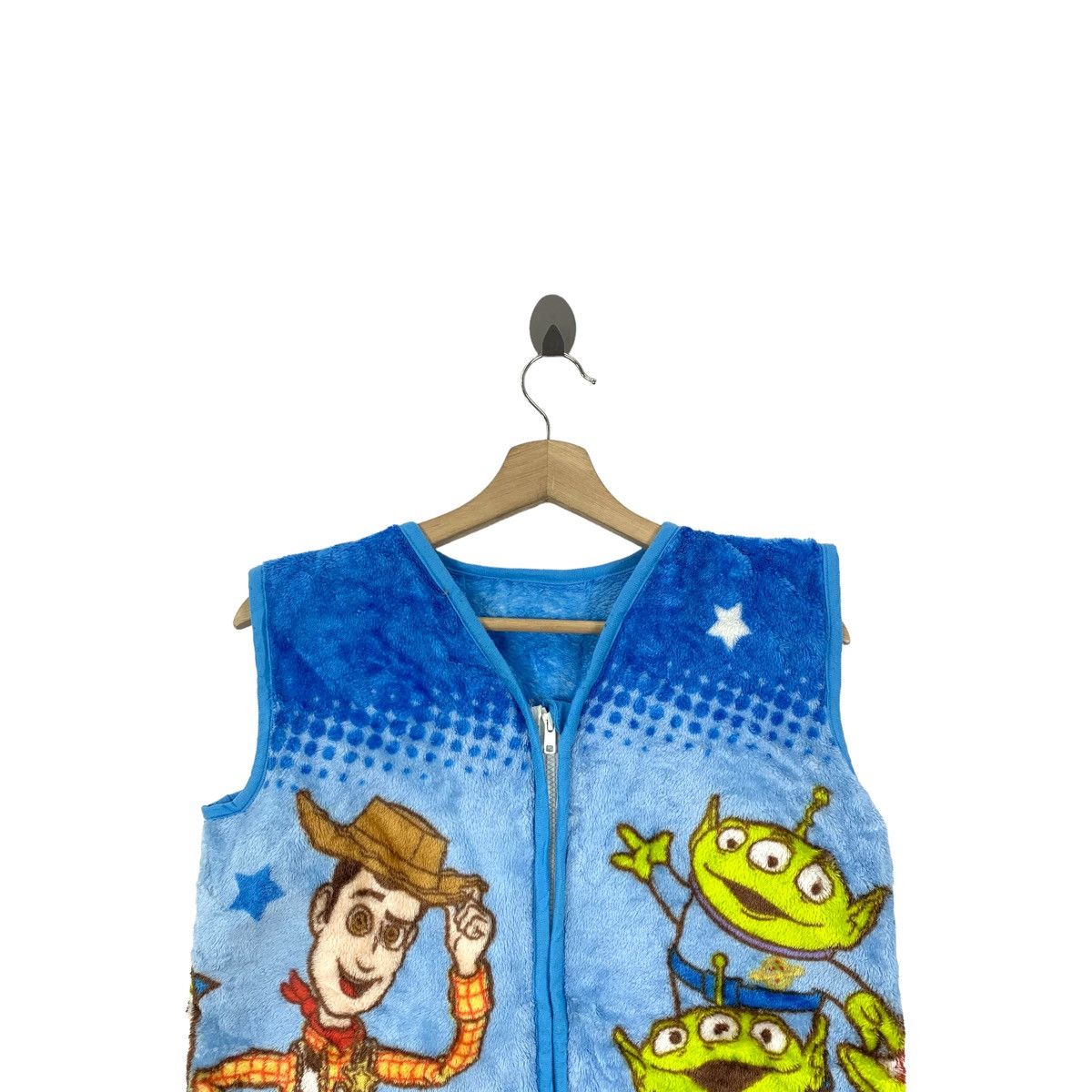 Cartoon Network × Disney TOY STORY By Disney Pixar Cartoon Design Fleece Vest Jacket Size US S / EU 44-46 / 1 - 4 Thumbnail