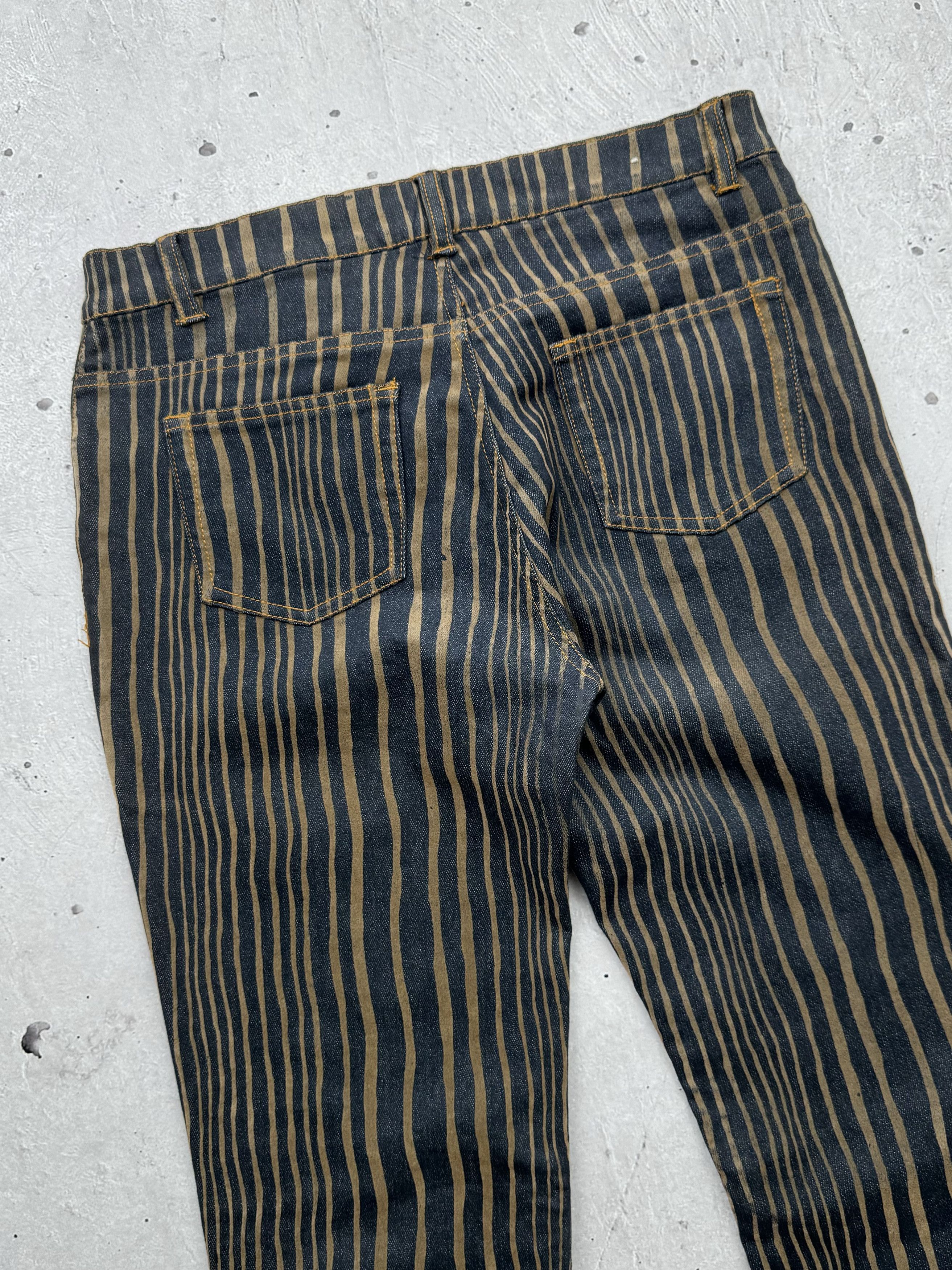 Japanese Brand × Vintage Vintage Flared Amazing Jeans Size 29" - 7 Thumbnail