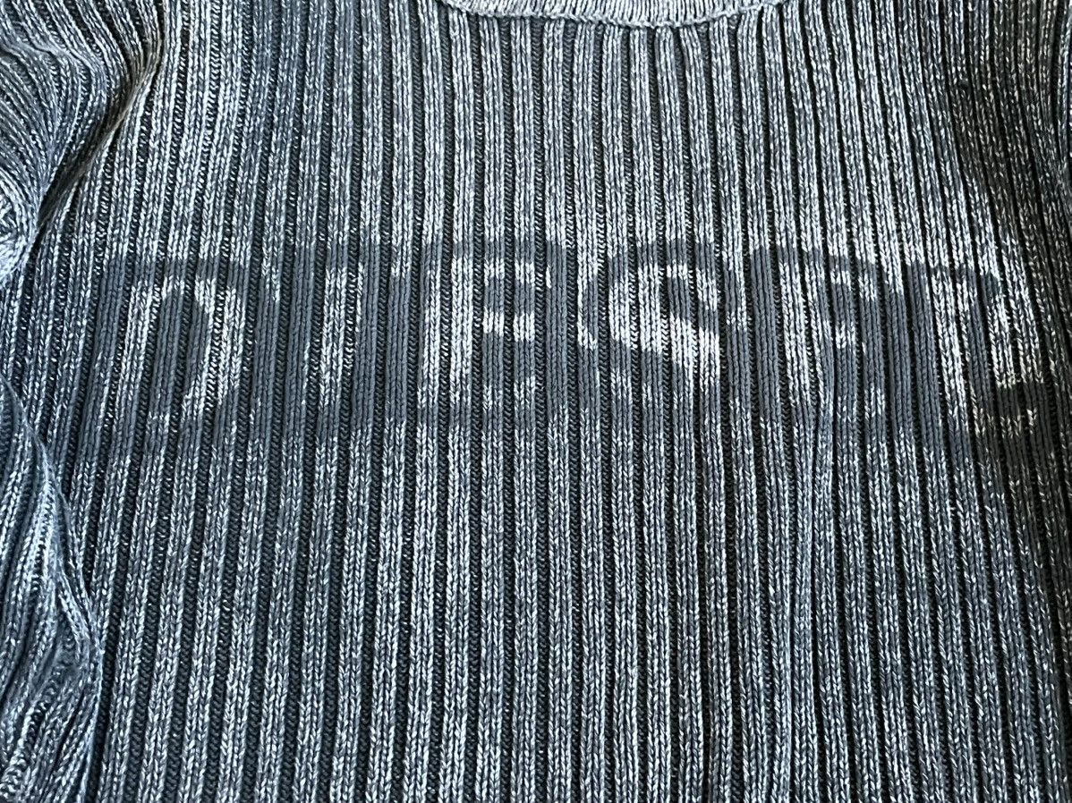 Diesel diesel vintage stripped sweater XXL 00s 90s washed grey Size US XXL / EU 58 / 5 - 9 Thumbnail