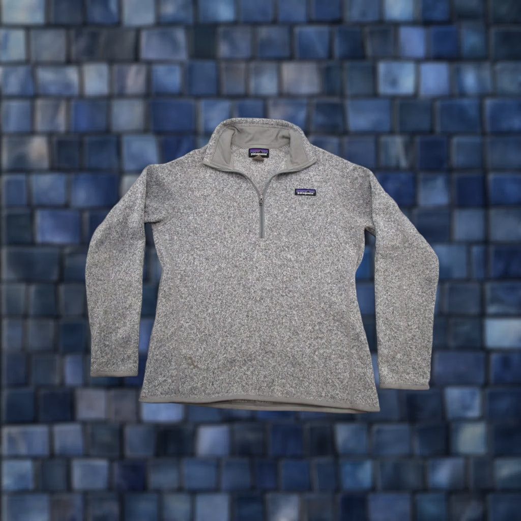 Patagonia Patagonia Better Sweater Fleece 1/4 Zip Jacket Women’s Size M Gray Hiking Read Size M / US 6-8 / IT 42-44 - 1 Thumbnail