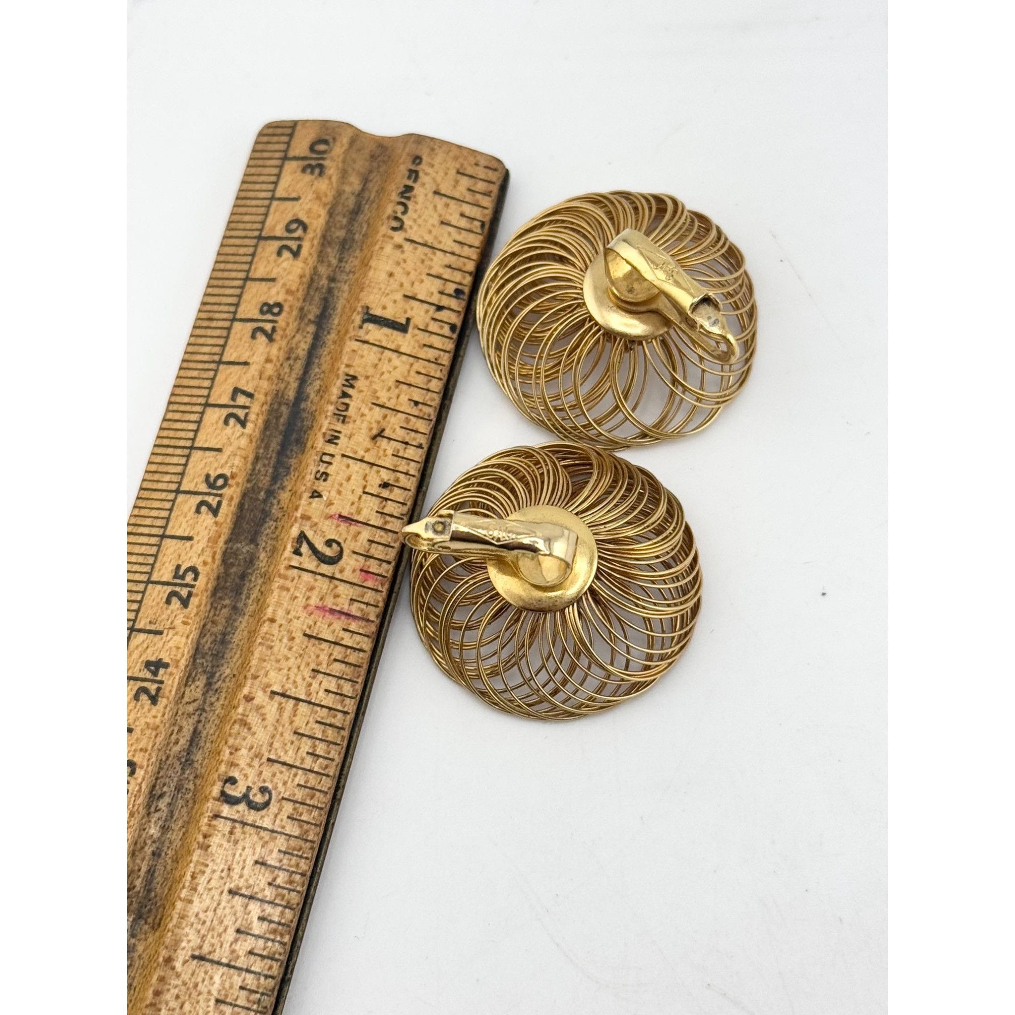 Vintage Vintage SAC Sarah Coventry wire flower earrings Size ONE SIZE - 5 Thumbnail
