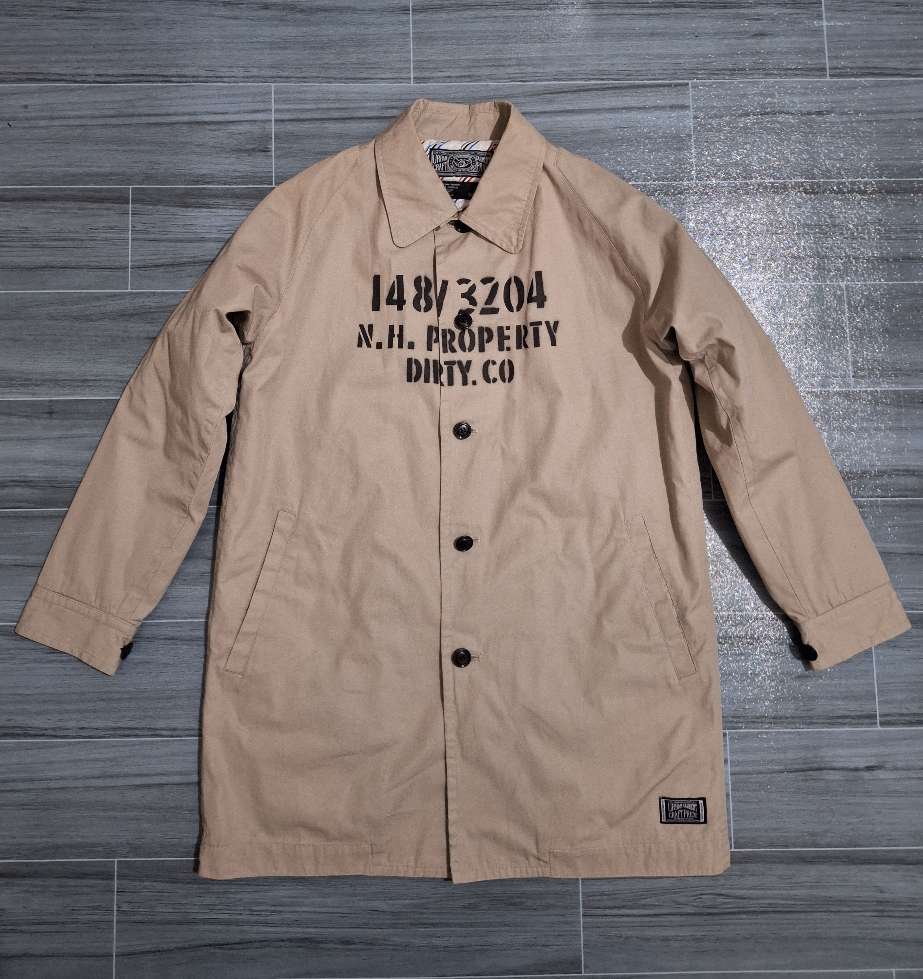 image of Neighborhood - Chamberlain C-Coat in Khaki, Men's (Size Small)