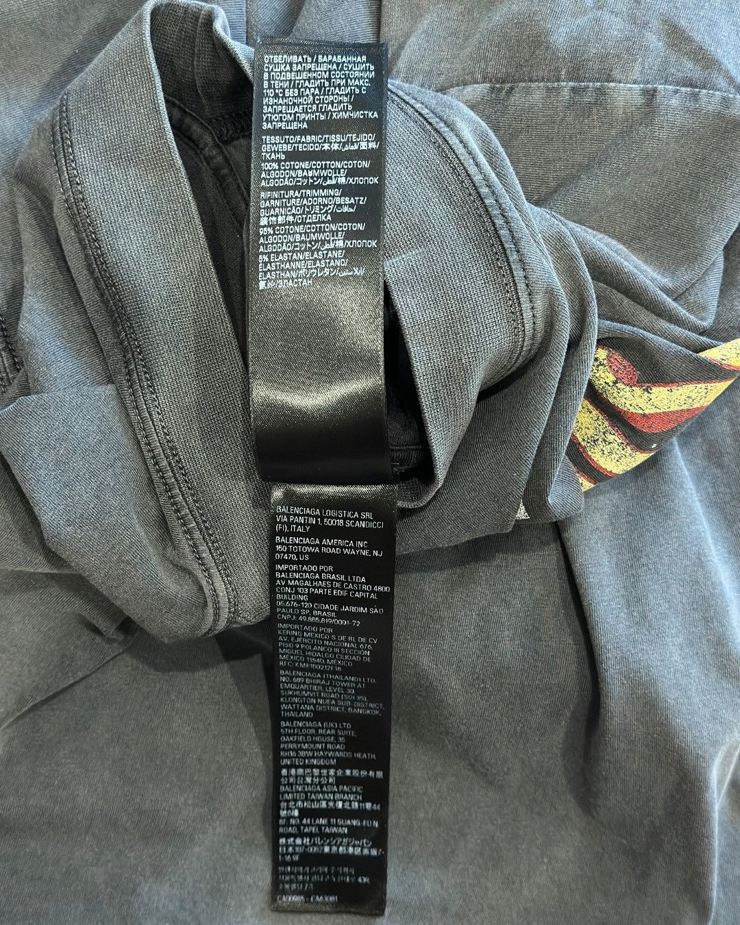 Balenciaga BALENCIAGA TBILISI TUBULAR LONG SLEEVE Demna Size US L / EU 52-54 / 3 - 8 Thumbnail