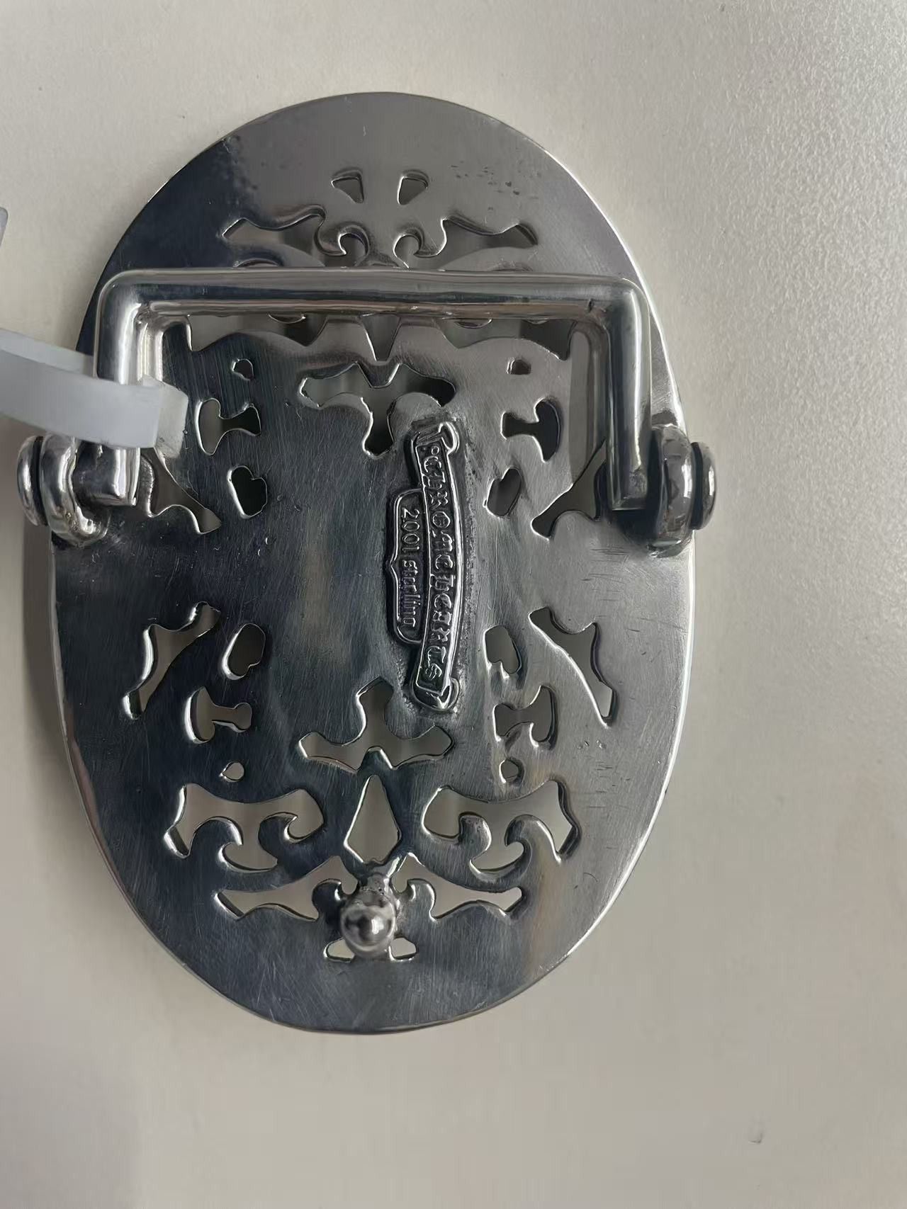 Chrome Hearts Chrome Hearts Silver Small Oval Star Belt Buckle Size ONE SIZE - 10 Thumbnail
