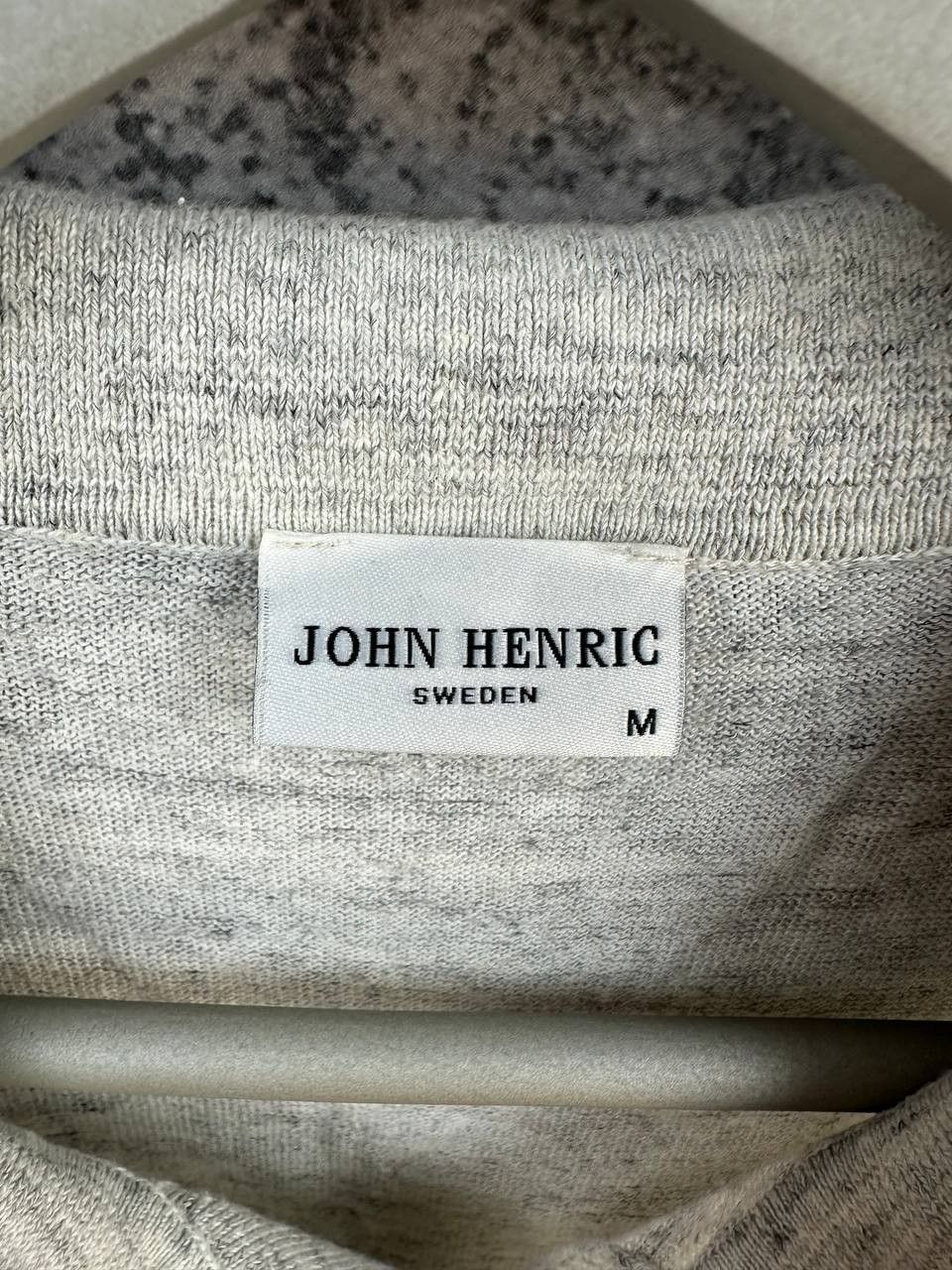 Other John Henric Sweden Polo Shirt Linen Cotton Knit Light SS Size US M / EU 48-50 / 2 - 8 Thumbnail