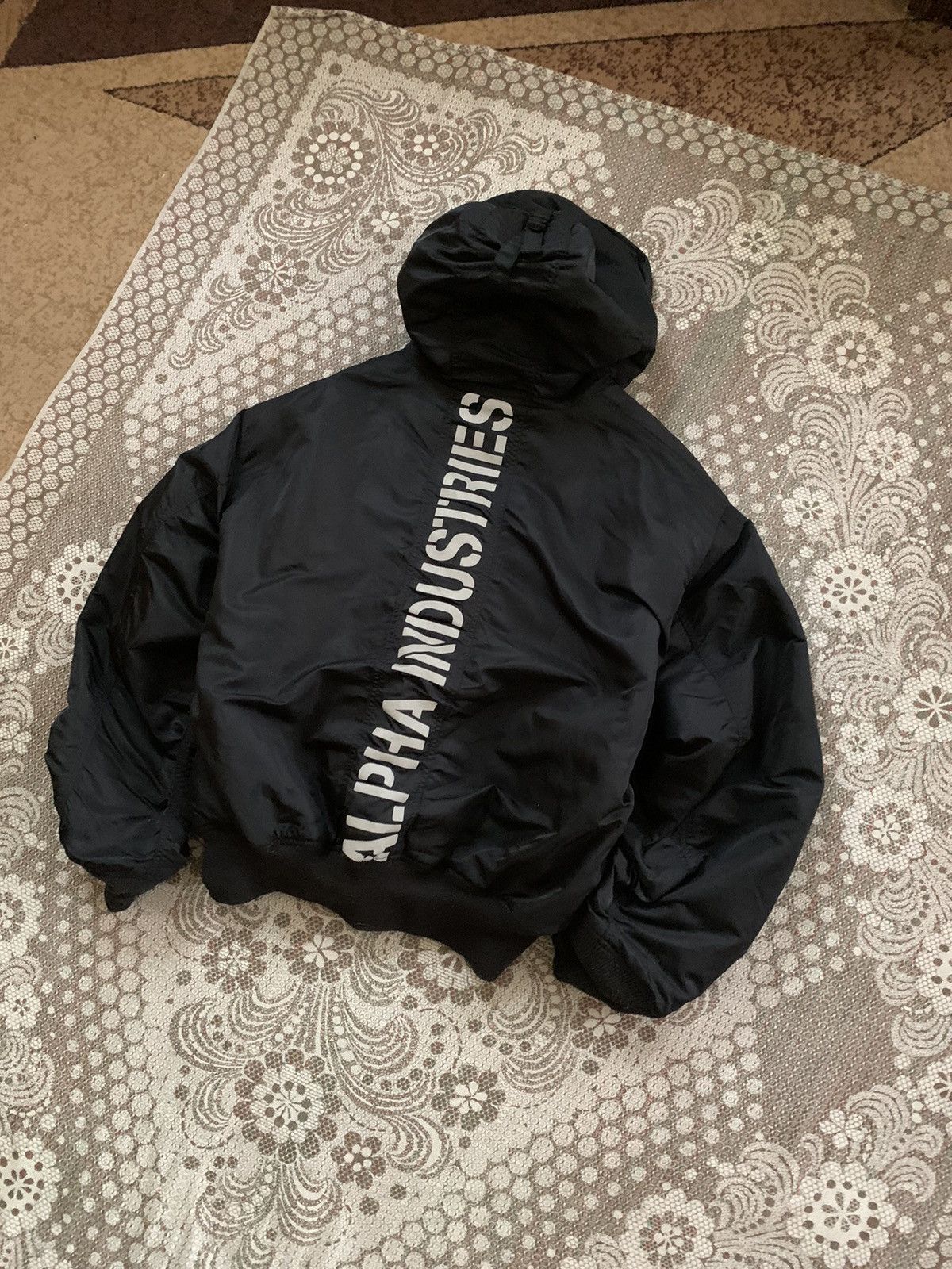 Alpha Industries × Vintage Alpha industries military style vintage bomber jacket Size US XXL / EU 58 / 5 - 3 Thumbnail