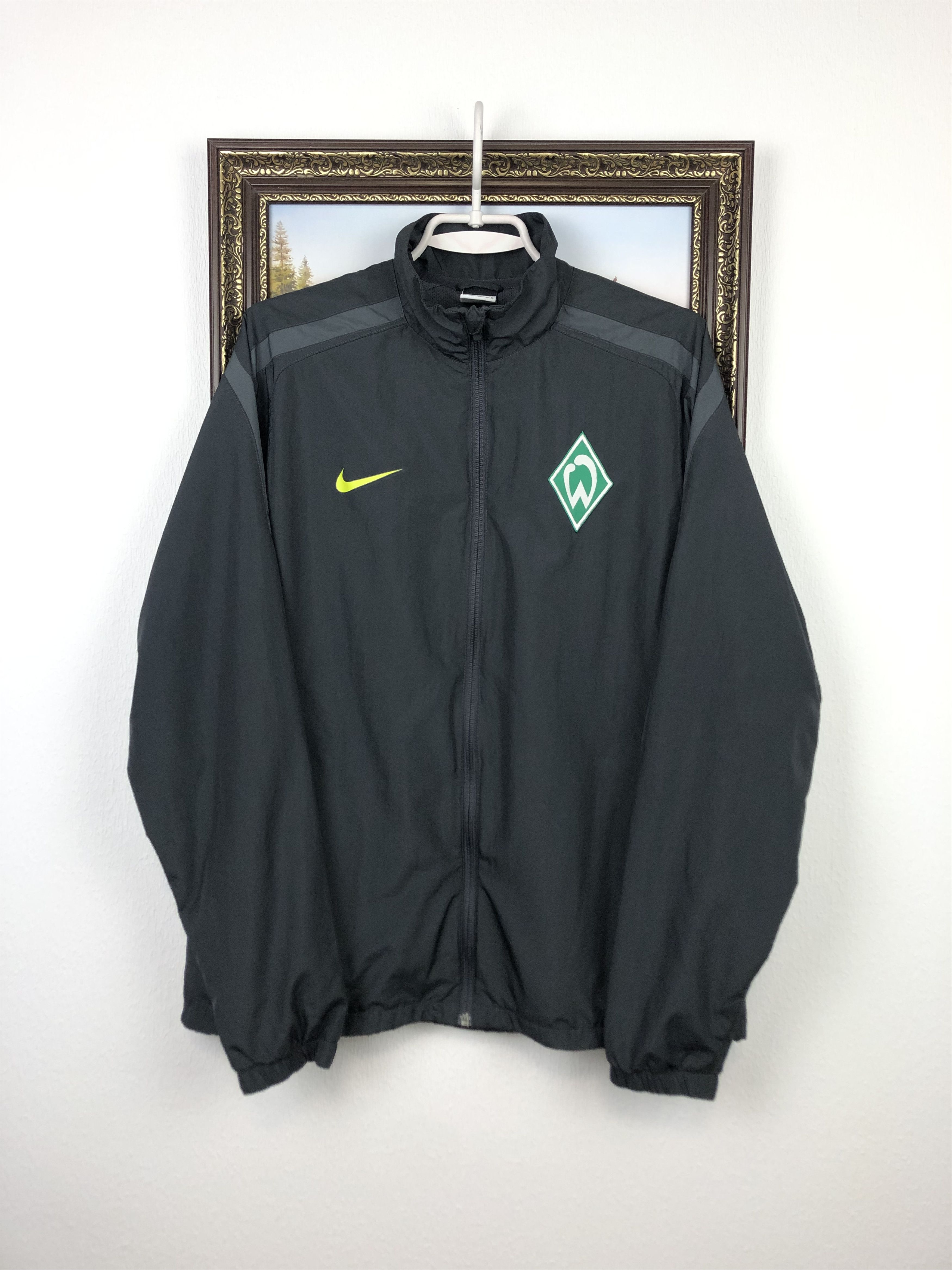 Nike Werder Bremen Nike Football Jacket Soccer Track Top Mens Size US M / EU 48-50 / 2 - 1 Thumbnail
