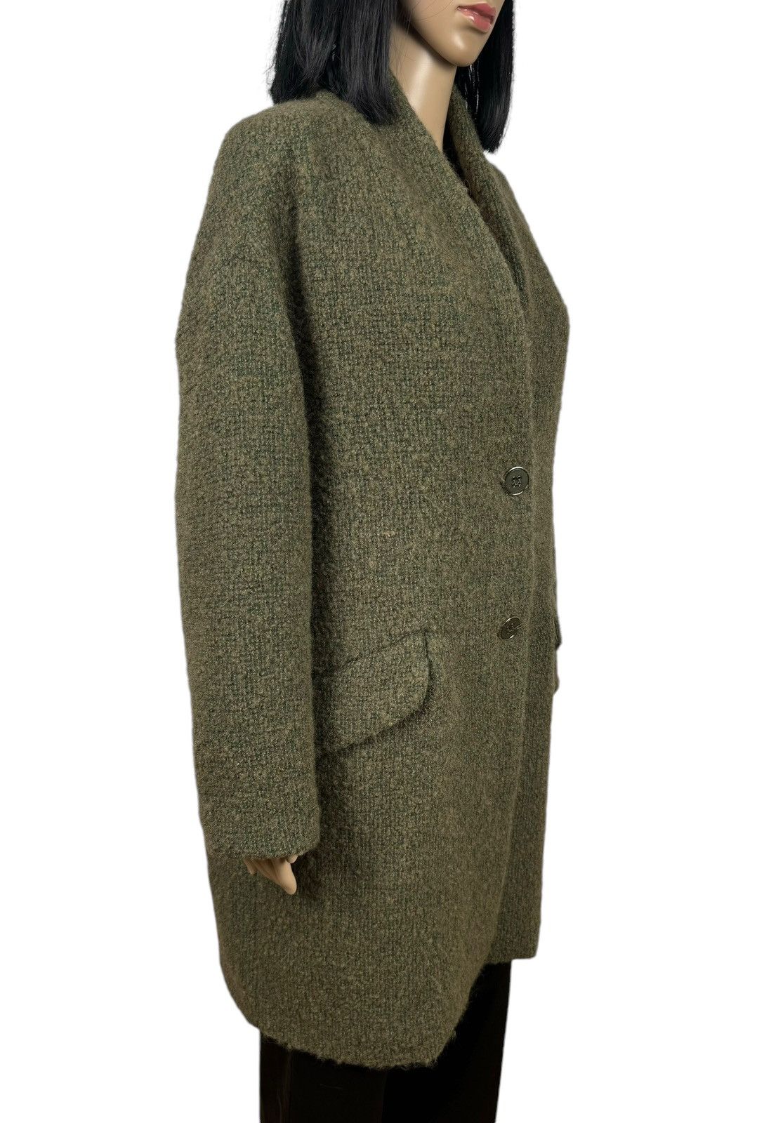 Pinko Pinko Lana Wool- Cotton Coat size US10 Size L / US 10 / IT 46 - 5 Thumbnail