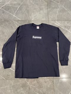 Supreme Long Sleeve Box Logo | Grailed