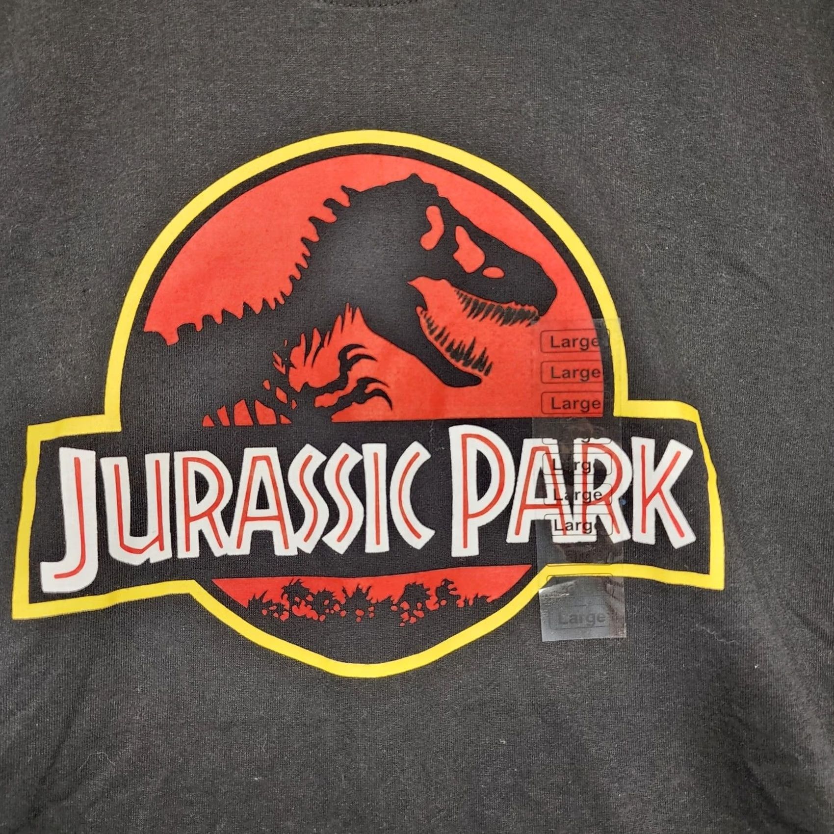 Vintage VINTAGE Jurassic Park Shirt Men L Black Movie Logo Short Sleeve T Cotton Blend NEW Size US L / EU 52-54 / 3 - 6 Thumbnail