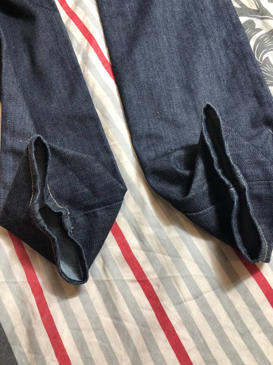 Diesel × Vintage Vintage Y2K Diesel Washed Distressed Denim Jeans Slim Size US 30 / EU 46 - 7 Thumbnail