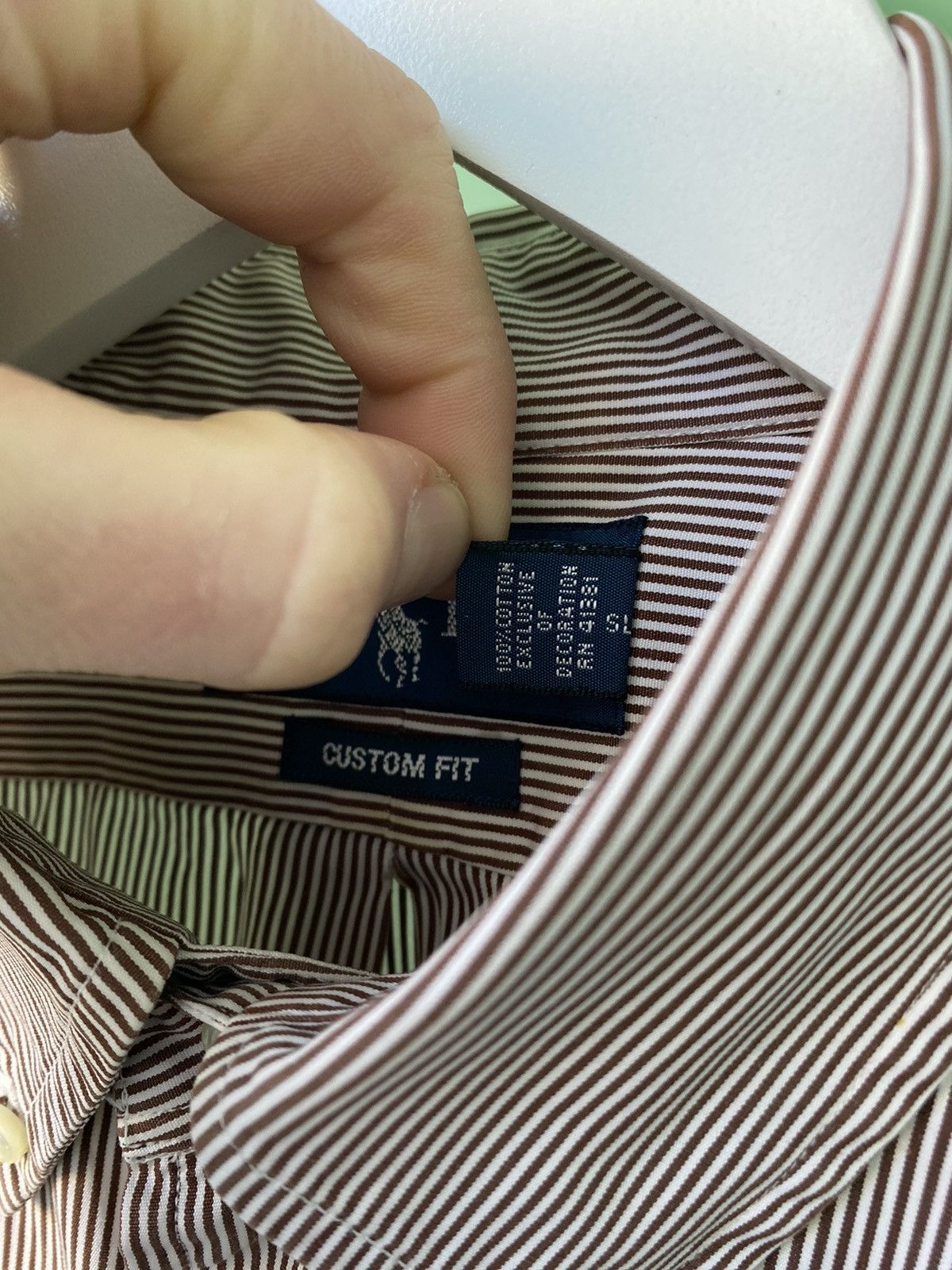 Ralph Lauren Vintage Polo Ralph Lauren button ups striped shirt Size US L / EU 52-54 / 3 - 5 Thumbnail