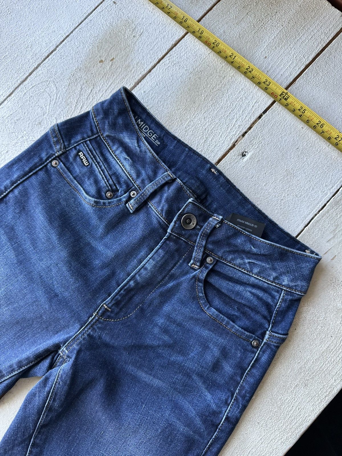 G-Star VNTG🚨G STAR RAW Jeans Washed Distressed Denim y2k Size 23" - 2 Thumbnail