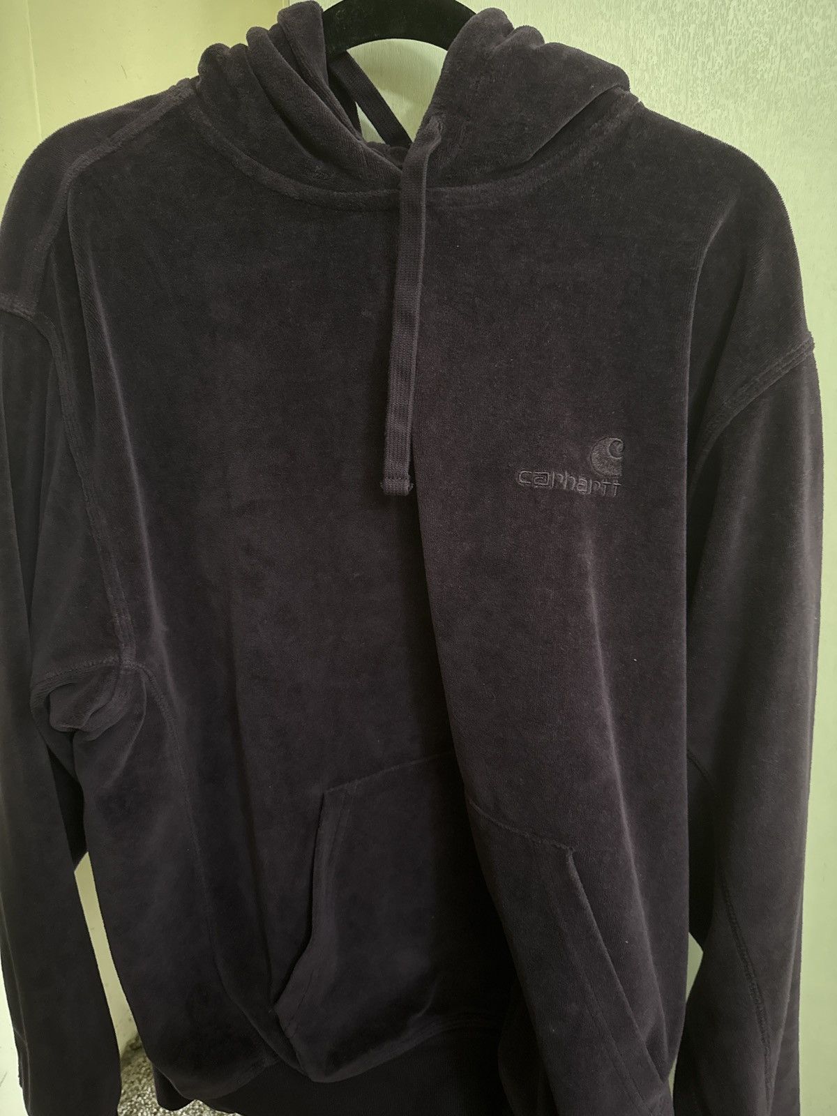 Carhartt Wip Carhartt WIP Purple Coral Fleece Hoodie Size US XL / EU 56 / 4 - 1 Thumbnail