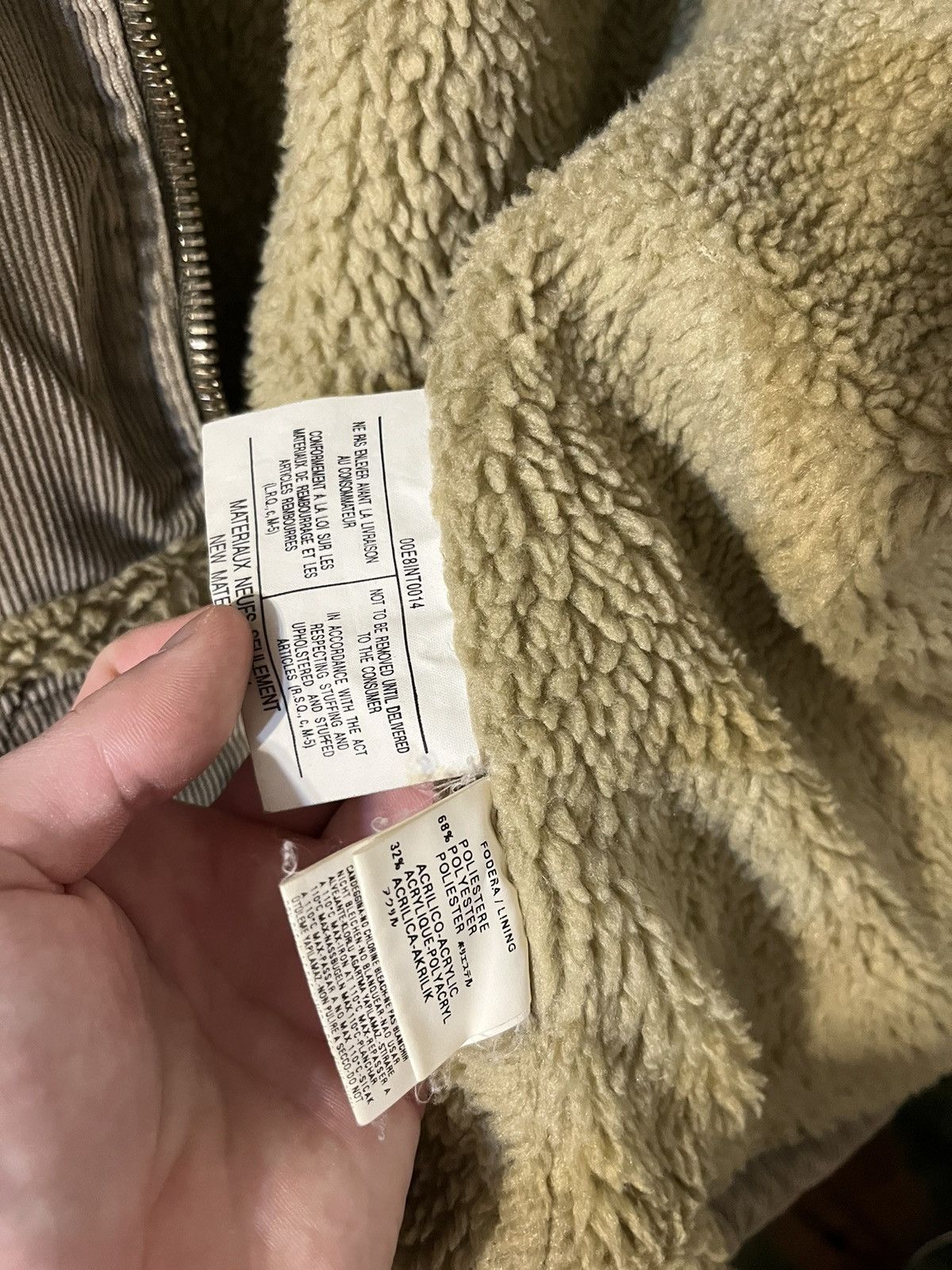 Diesel Diesel Y2K Corduroy Sherpa Jacket – Archive Workwear Style Size US S / EU 44-46 / 1 - 4 Thumbnail