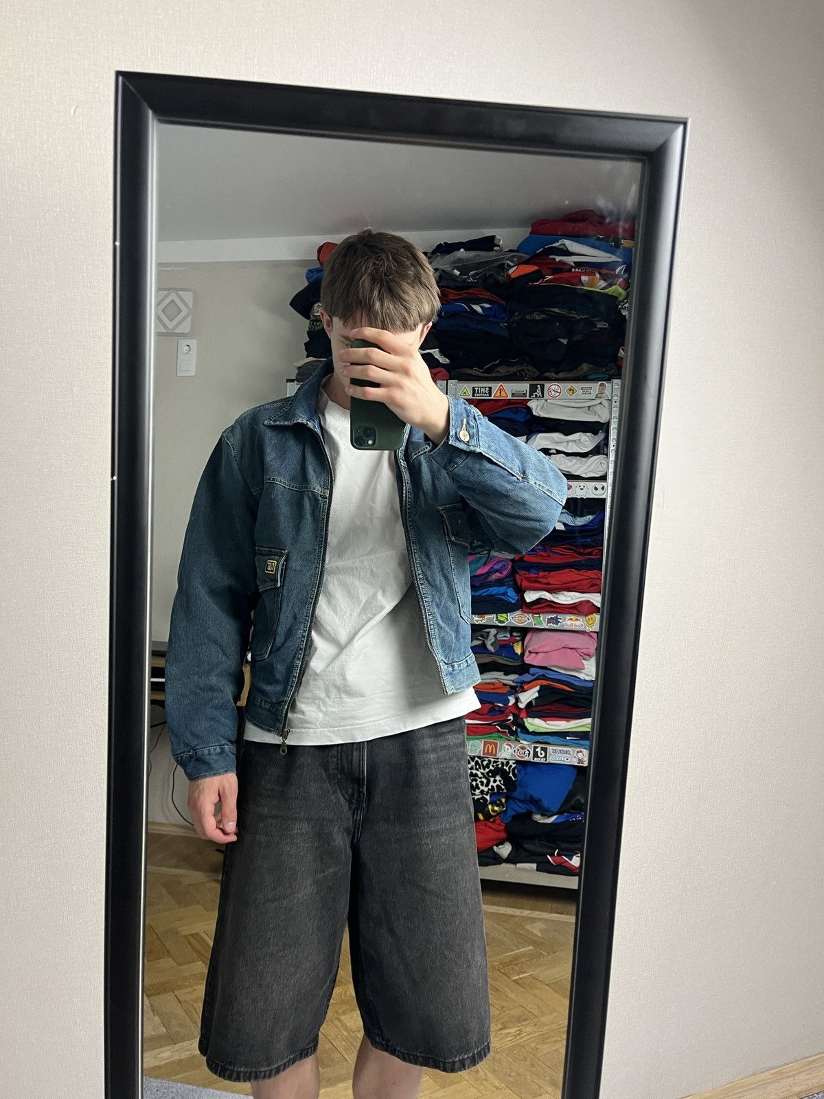 Caterpillar Vintage 90’s Cat Active Plaid Work Jacket Denim Caterpillar Size US S / EU 44-46 / 1 - 2 Thumbnail