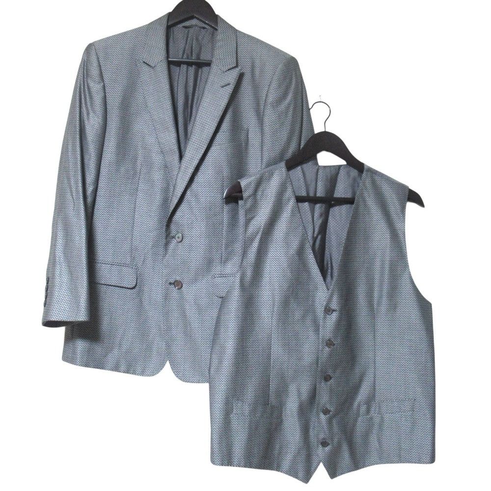 Dolce & Gabbana Dolce & Gabbana Dolce&Gabbana MARTINI Wool Silk Jacket Vest Set Textile Suits DUTY FREE for USA Size ONE SIZE - 1 Thumbnail