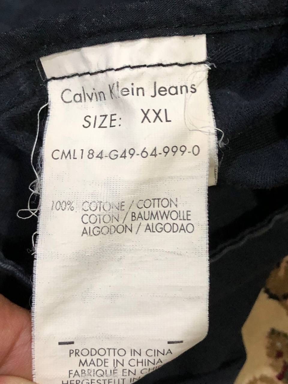 Calvin Klein × Designer × Vintage Calvin Klein Size US XXL / EU 58 / 5 - 6 Thumbnail