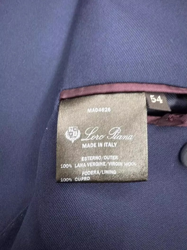 Loro Piana LORO PIANA Men's cashmere jacket Size US XXL / EU 58 / 5 - 3 Thumbnail