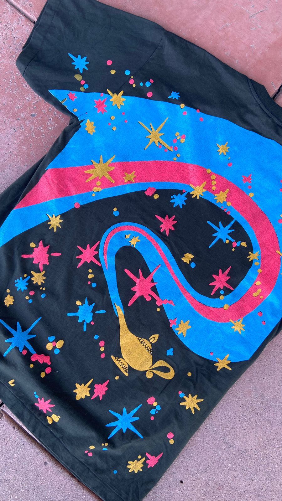 Giant 90's Reprint Bootleg Genie Aladin 🧞‍♂️ Size US XL / EU 56 / 4 - 2 Thumbnail